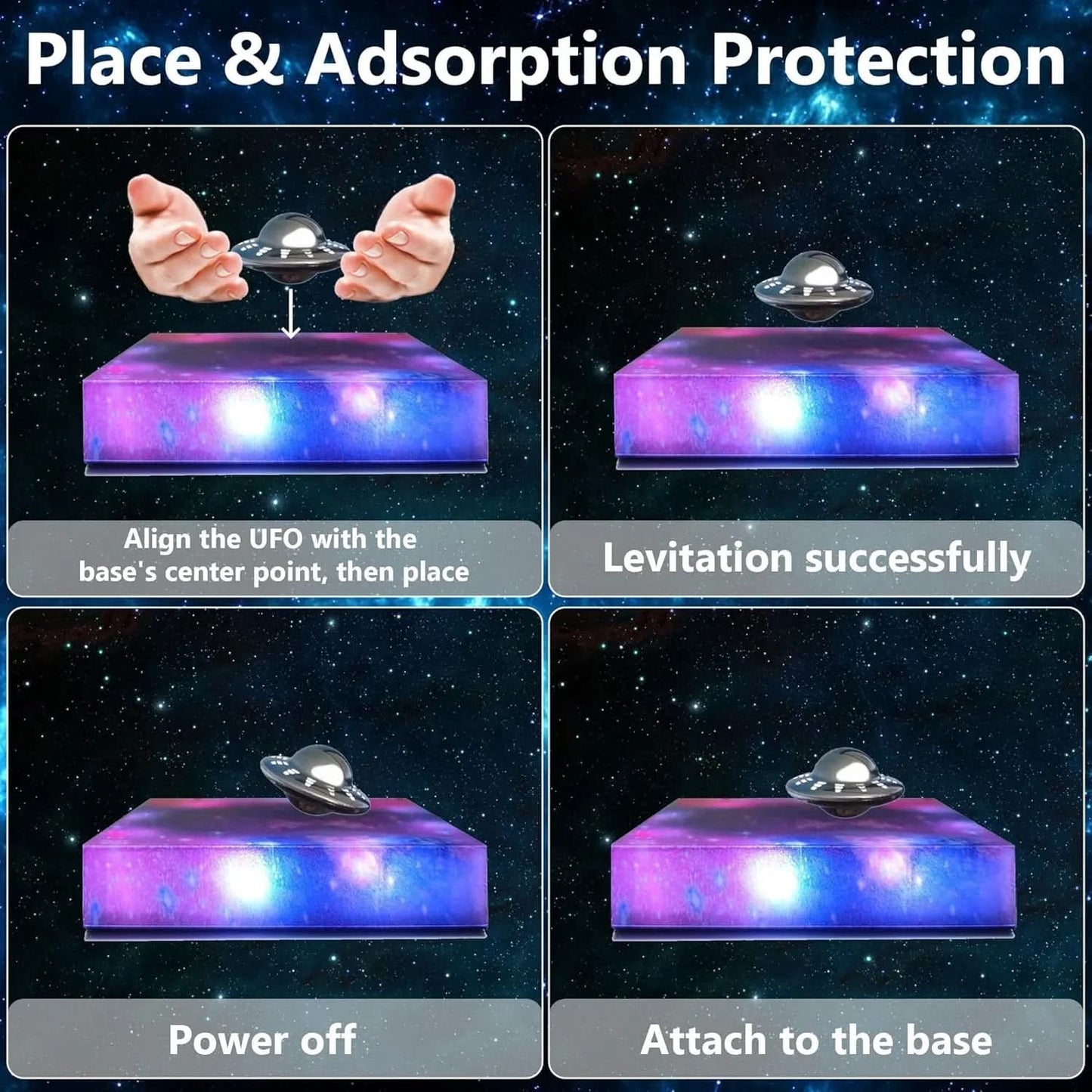 Orbit™ Floating UFO Lamp - M & M Global