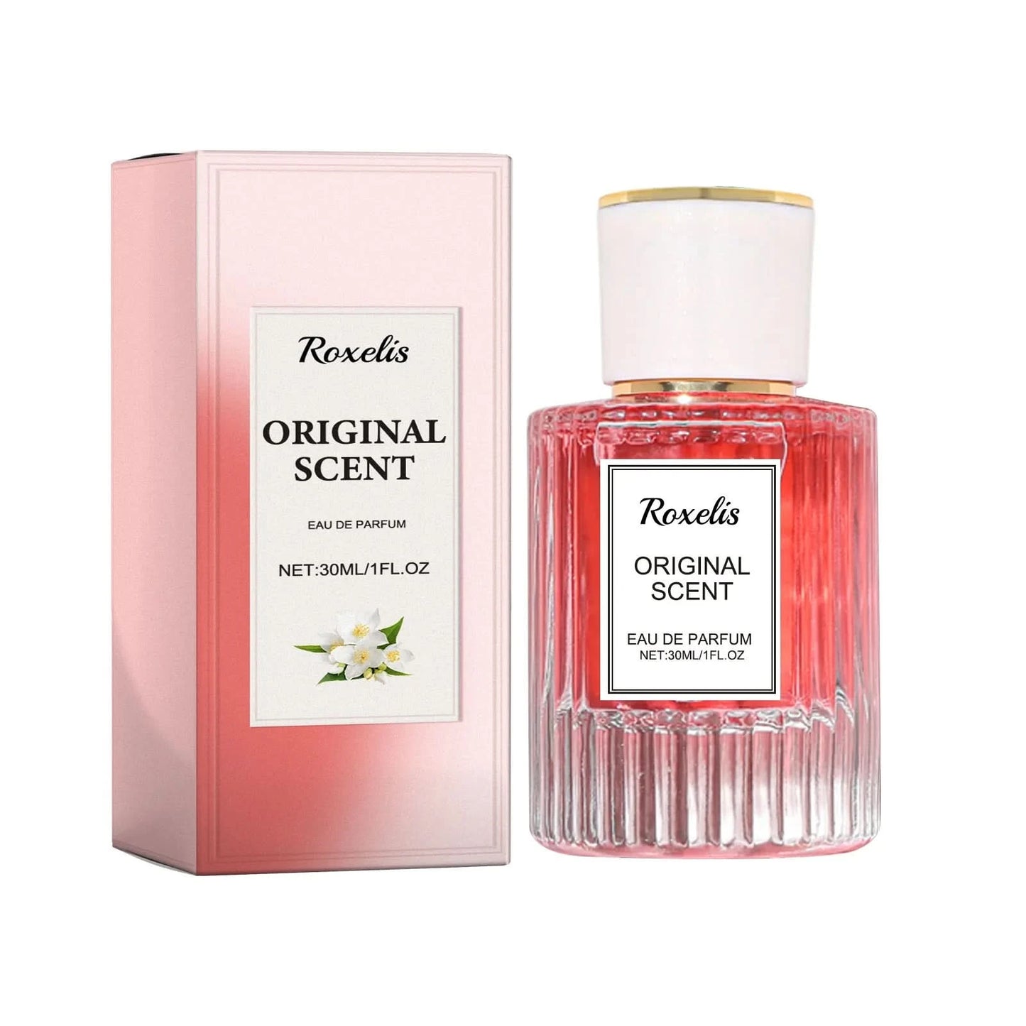 Roxelis 30ml Jasmine Pheromone Perfume Long Lasting Scent Sexy Floral Daily Dating Attracting Flirting Mist Body Aroma Perfume - M & M Global