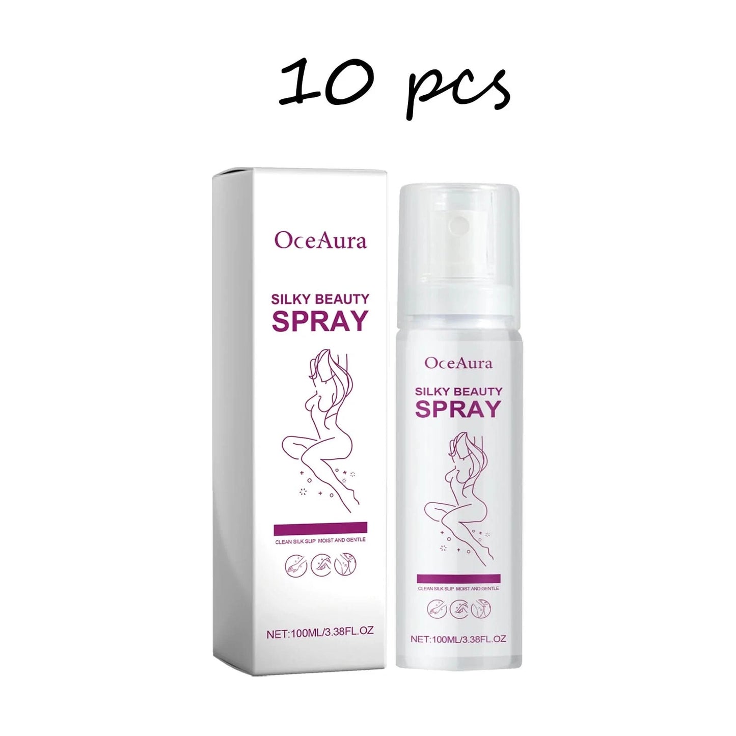 Oceaura Hair Removal Spray Painless Quick Smoothing Skin Silky Beauty Body Delay Growth Hair Removal Mist for Armpit Leg Bikini - M & M Global