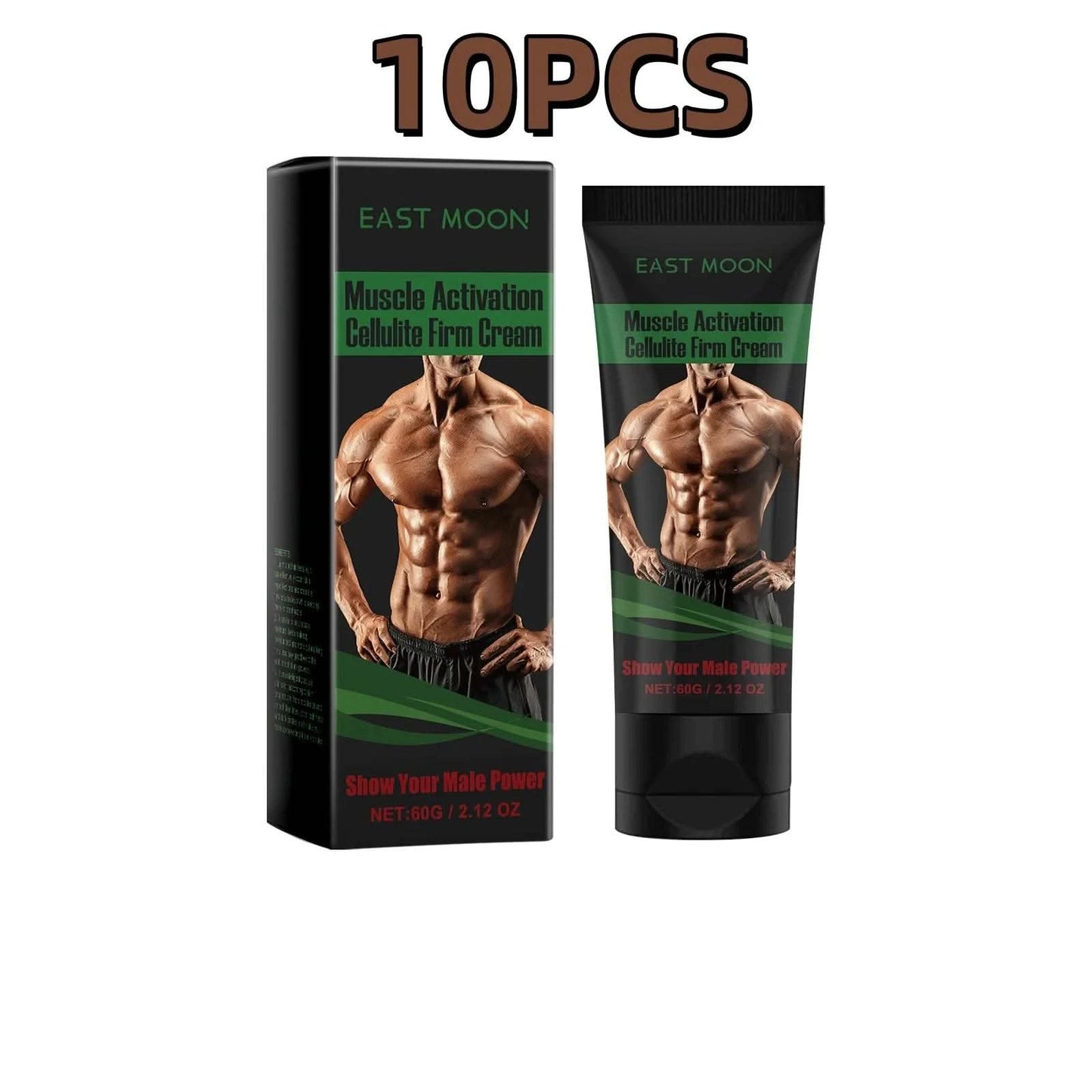 60g Muscle Activation Cream Men'S Sports Deep Moisturize Beauty Weight Loss Muscle Tightness High Intensity Fitness Shape Cream - M & M Global