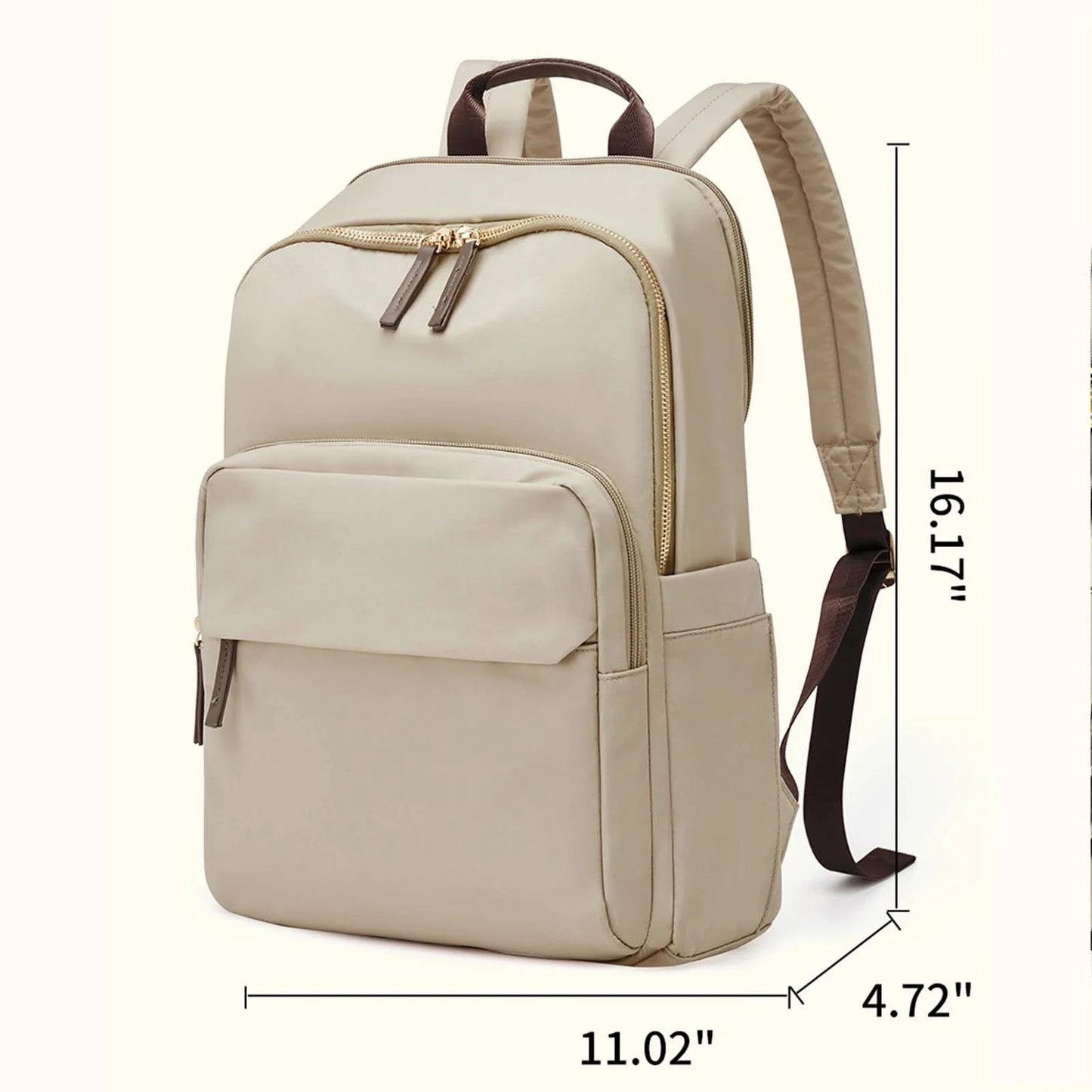 New Simple Large Capacity Backpack Women Travel Business Teacher Backpack Laptop Shoulder Bag Girl School Student Backpack Purse - M & M Global