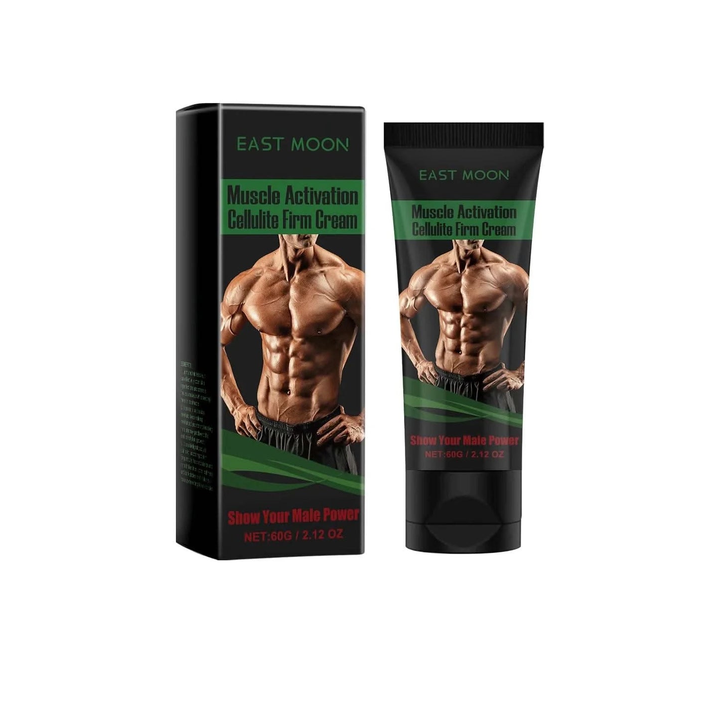 60g Muscle Activation Cream Men'S Sports Deep Moisturize Beauty Weight Loss Muscle Tightness High Intensity Fitness Shape Cream - M & M Global
