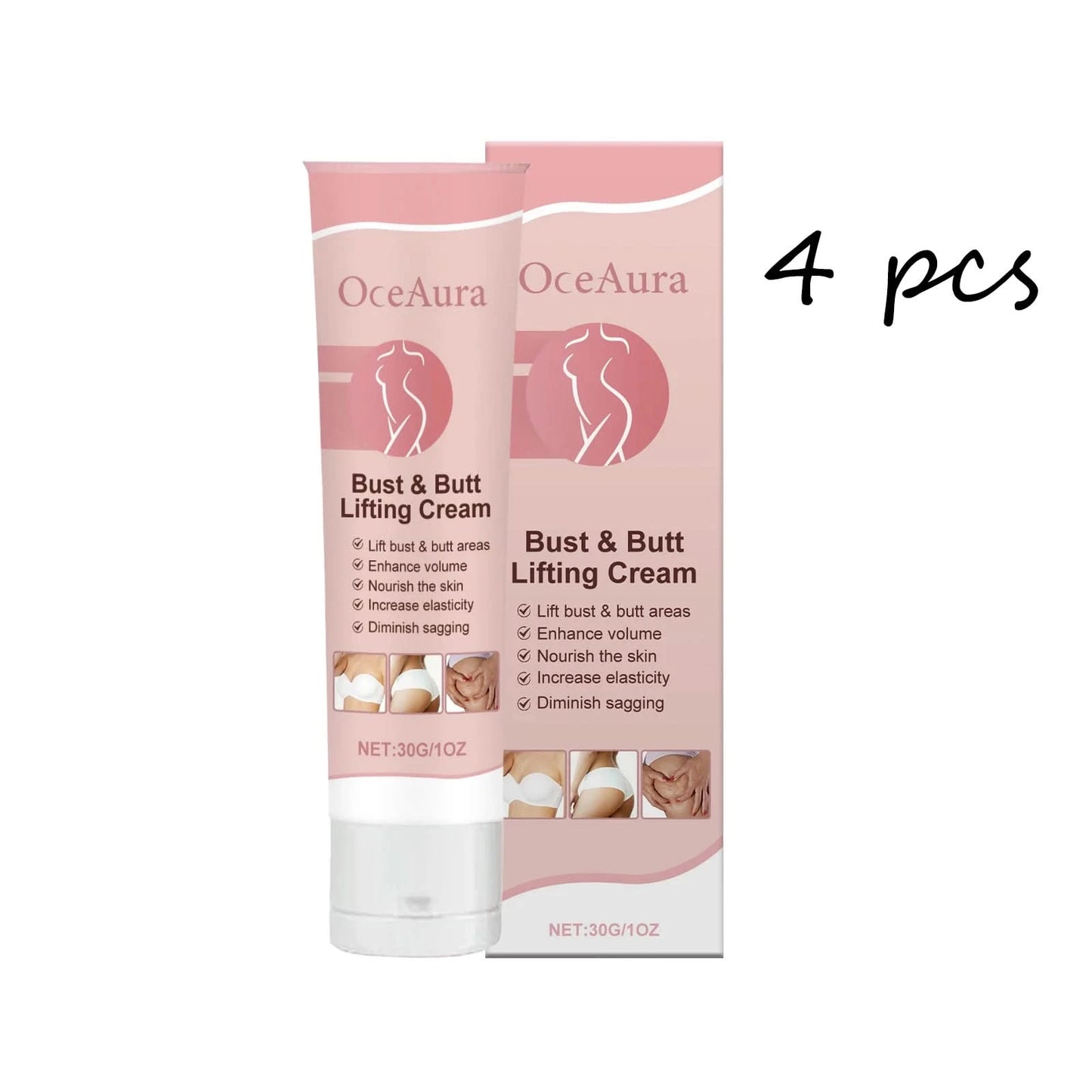 Oceaura Nourishing Body Cream Breast and Butt Care Firming Lifting Smoothing Skin Non-sticky Shaping Body Moisturizing Cream - M & M Global