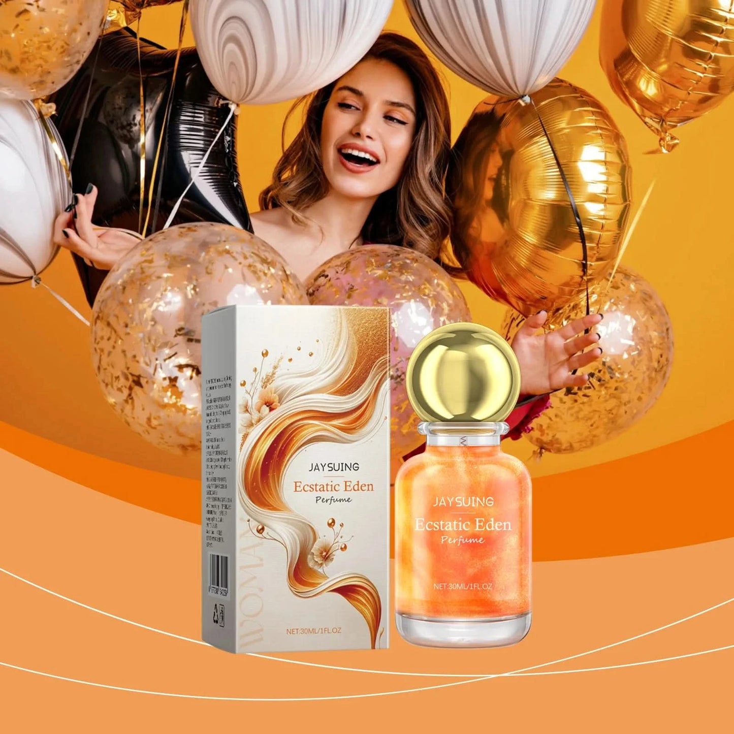 Jayswing Carnival Garden of Eden Perfume Perfume Leaves Fragrance Fresh Natural Charm Fragrance Water Date Atmosphere 30 ml - M & M Global