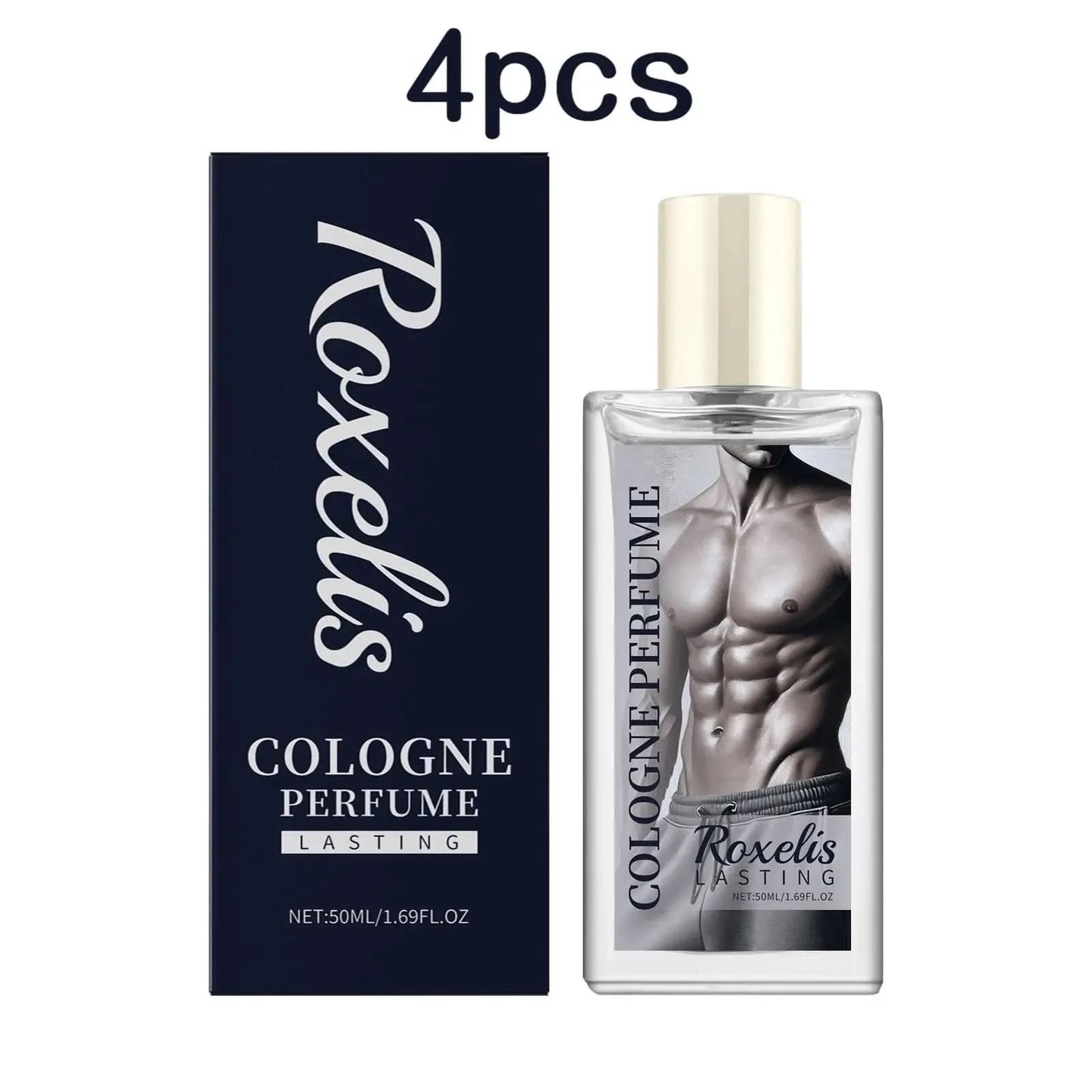 Roxelis 50ml Cologne Pheromone Men Perfume Spray Charming Elegant Cologne Odor Remove Dating Flirt Atmosphere Glamour Perfume - M & M Global