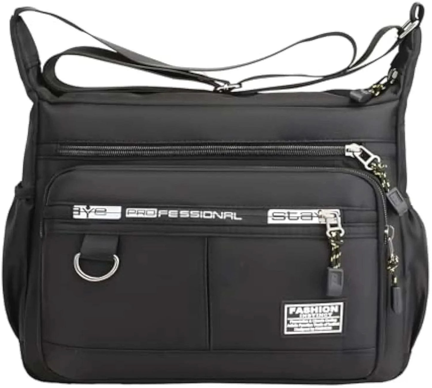 Design Oxford Shoulder Bag Large Capacity Men's Casual Multi-layer Pocket Fashion Single Shoulder Crossbody Luxury Messenger Bag - M & M Global