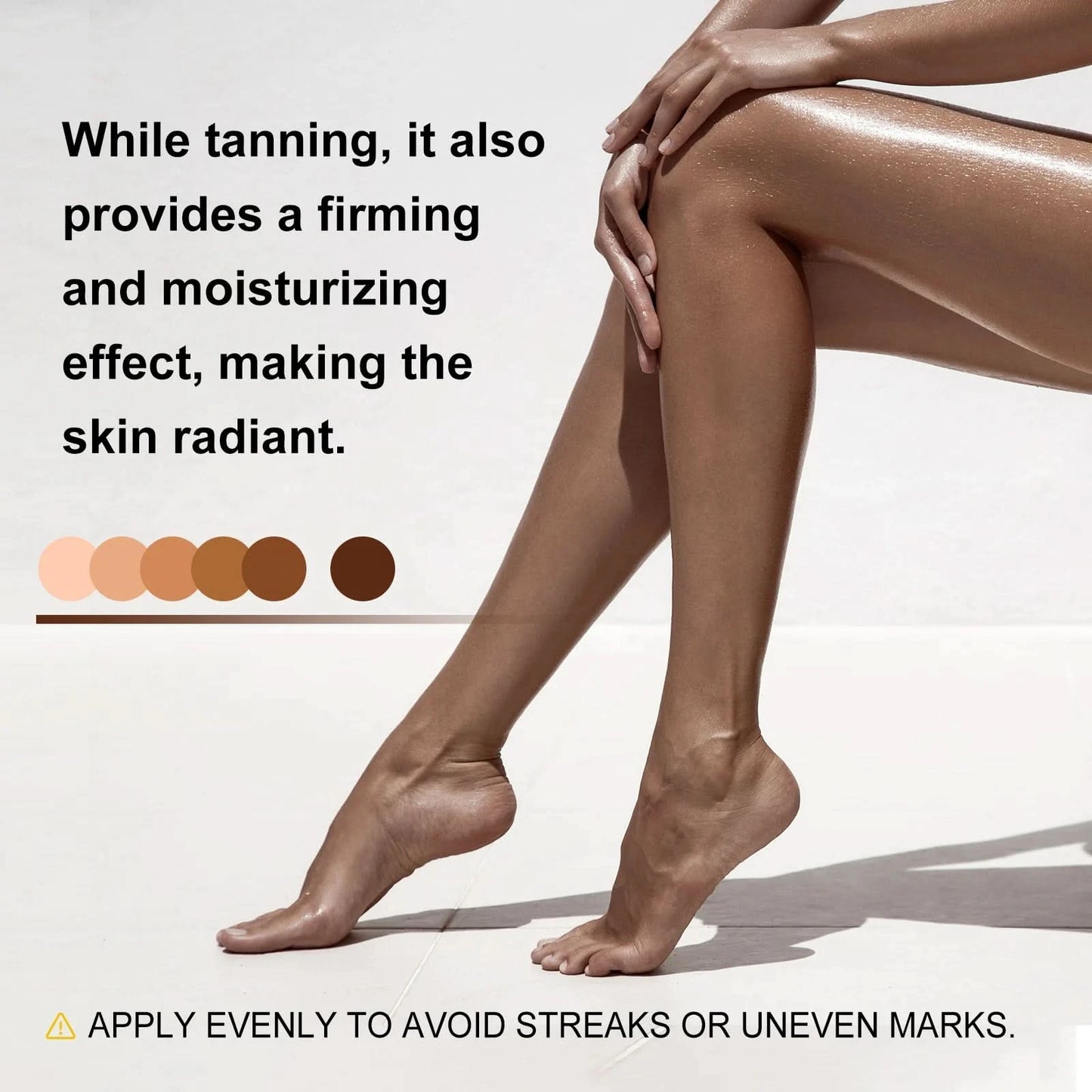 Oceaura Body Tanning Spray Quick Bronzing Brown Skin Sunless Self Solarium Tanning Prevent Sunbrun Moisturizing Tanning Mist - M & M Global