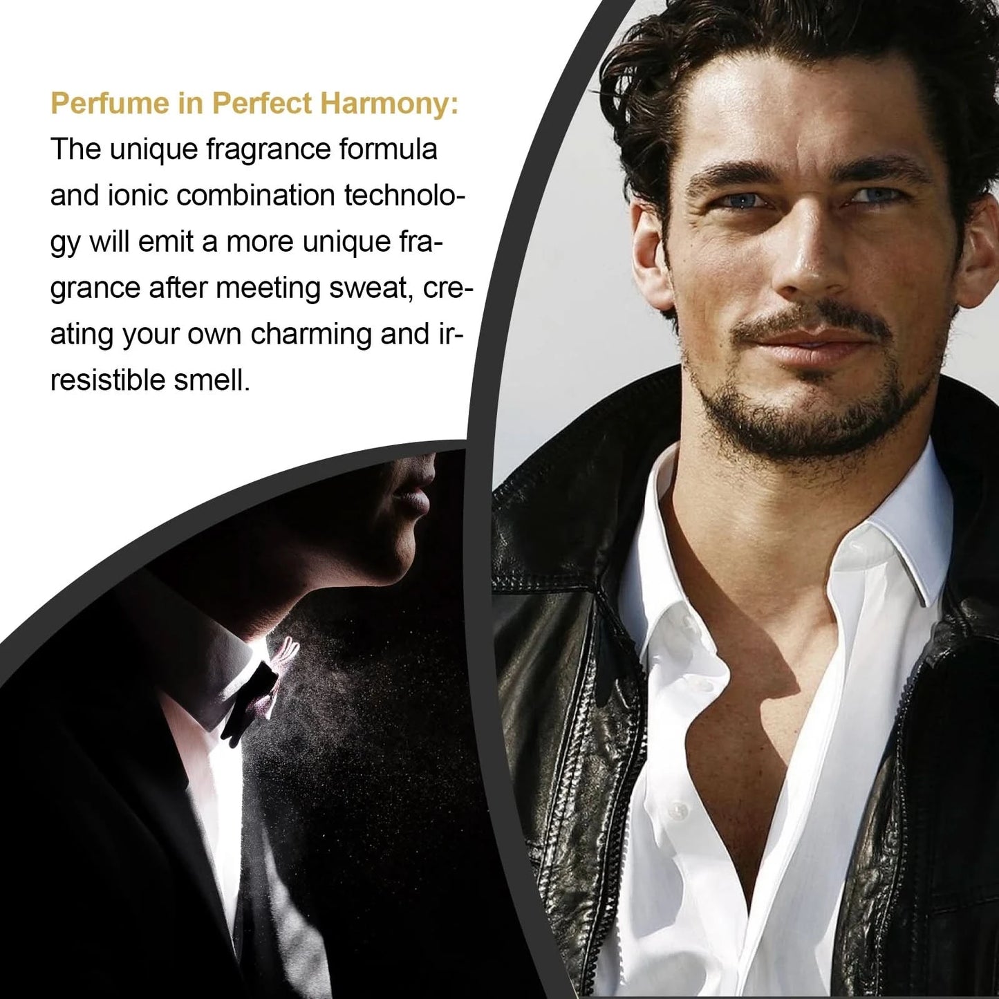 Roxelis Men Natural Scent Pheromone Perfume Charming Attractive Lasting Fresh Fragrance Men Perfume Spray for Bussiness Dating - M & M Global