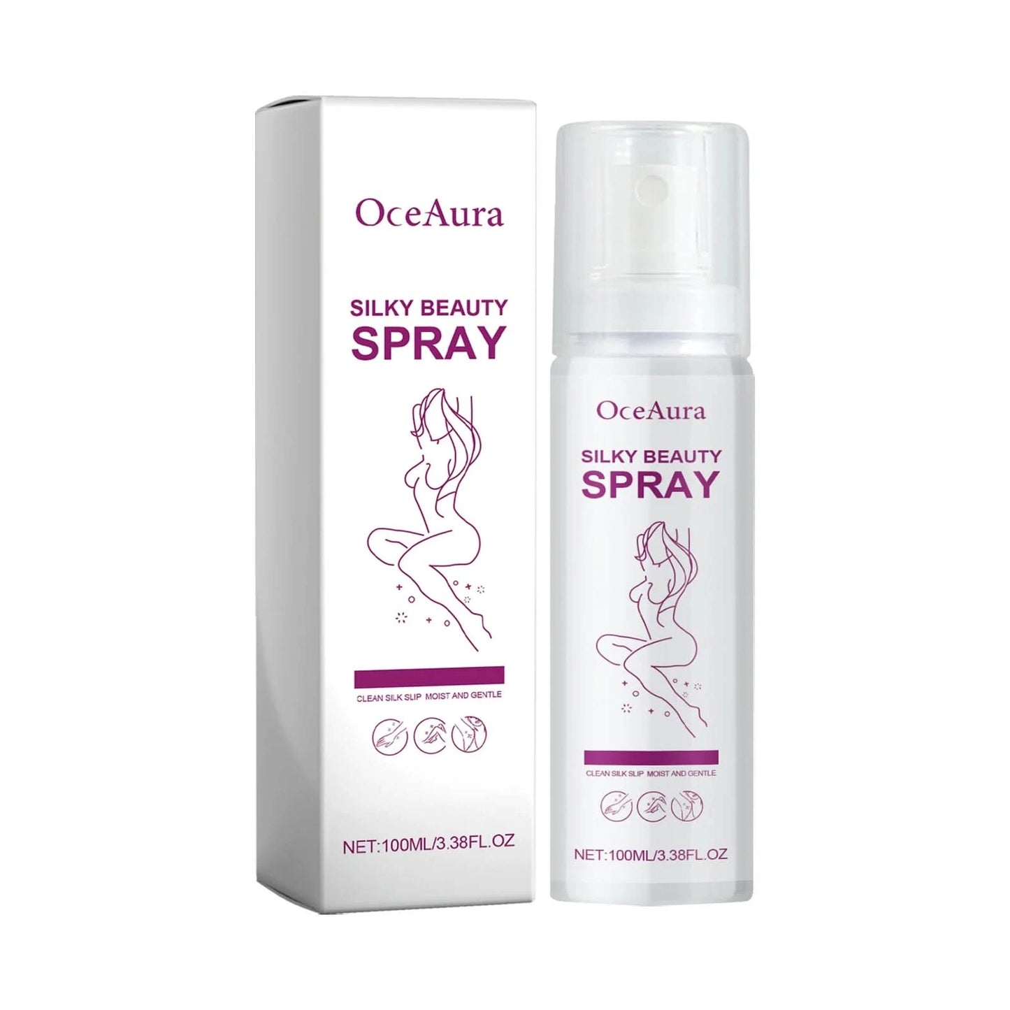 Oceaura Hair Removal Spray Painless Quick Smoothing Skin Silky Beauty Body Delay Growth Hair Removal Mist for Armpit Leg Bikini - M & M Global