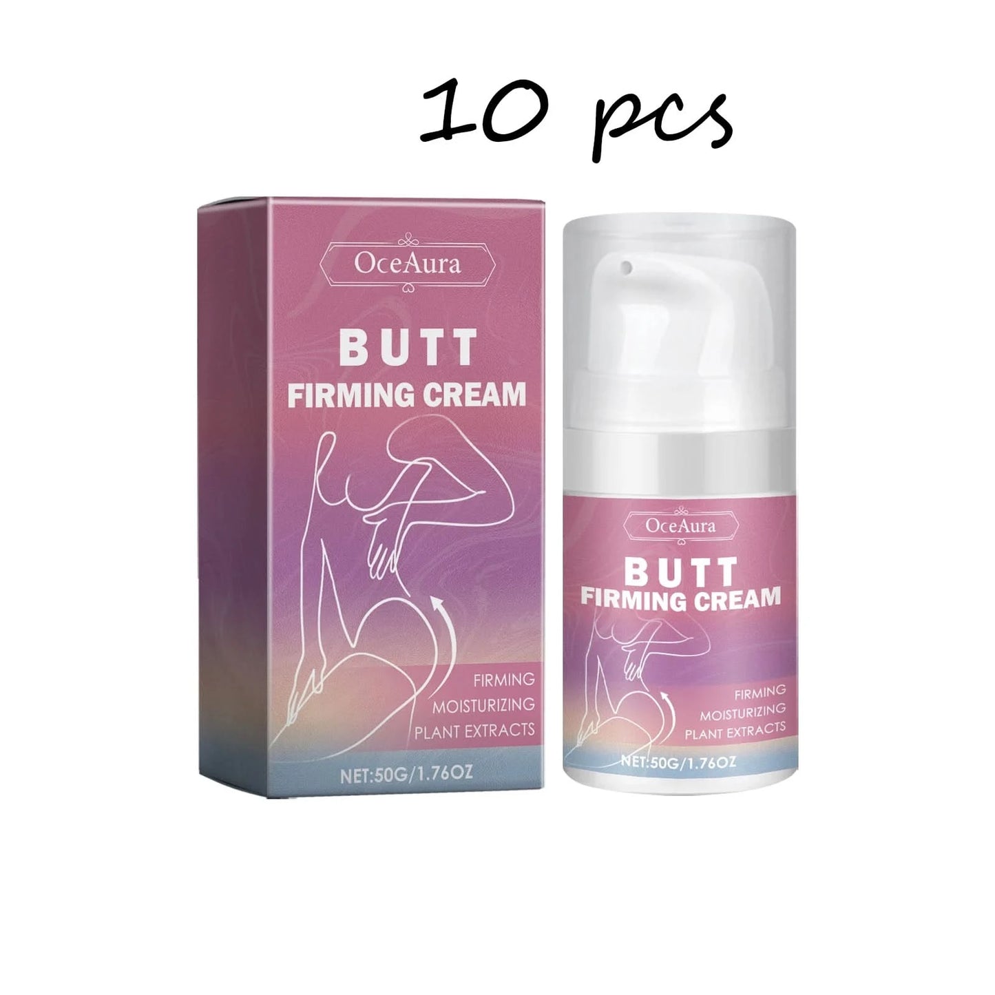 Oceaura Butt Care Cream Beauty Body Shaping Firming Skin Reduce Sagging Lifting Non-greasy Smoothing Butt Enhancement Cream - M & M Global