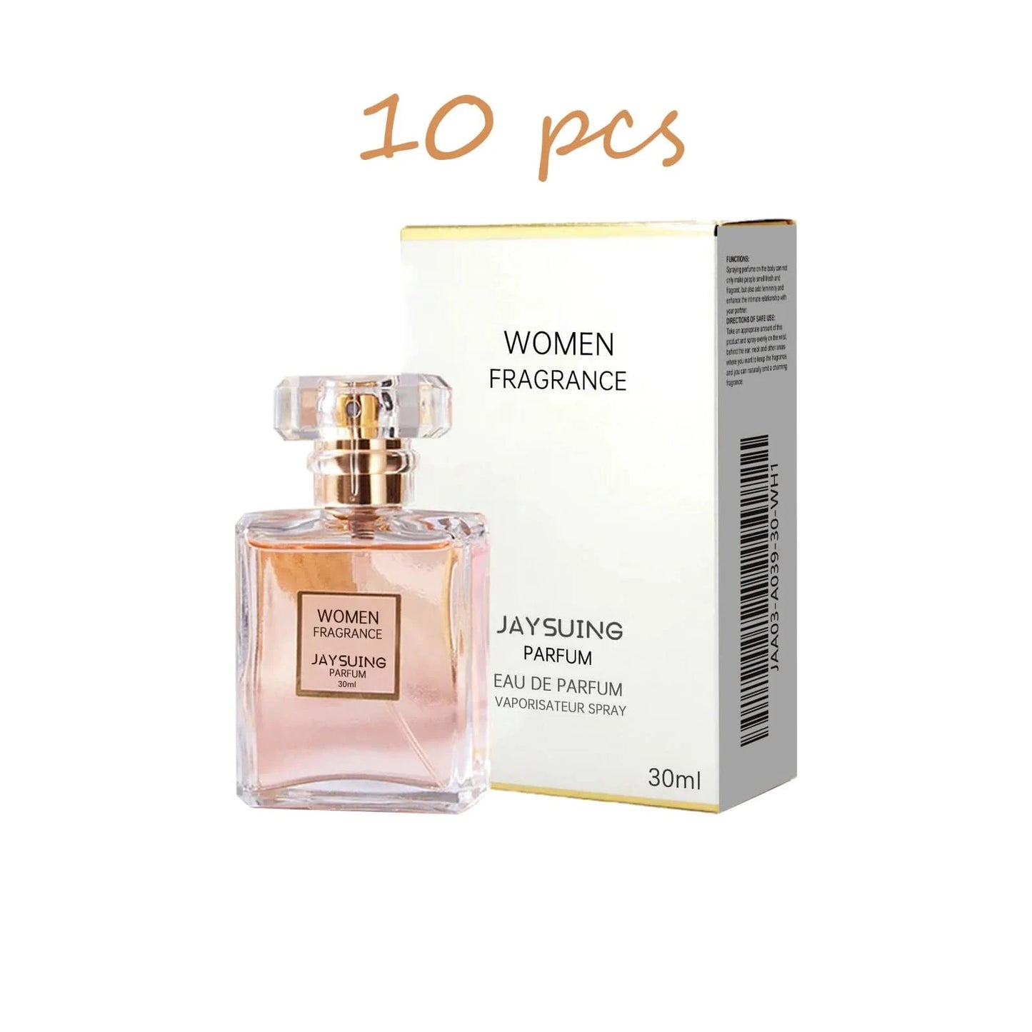 Jaysuing Girl Floral Scent Perfume Long Lasting Jasmine Fragrance Elegant Dating Sweet Charming Confident Eau De Parfum Spray - M & M Global