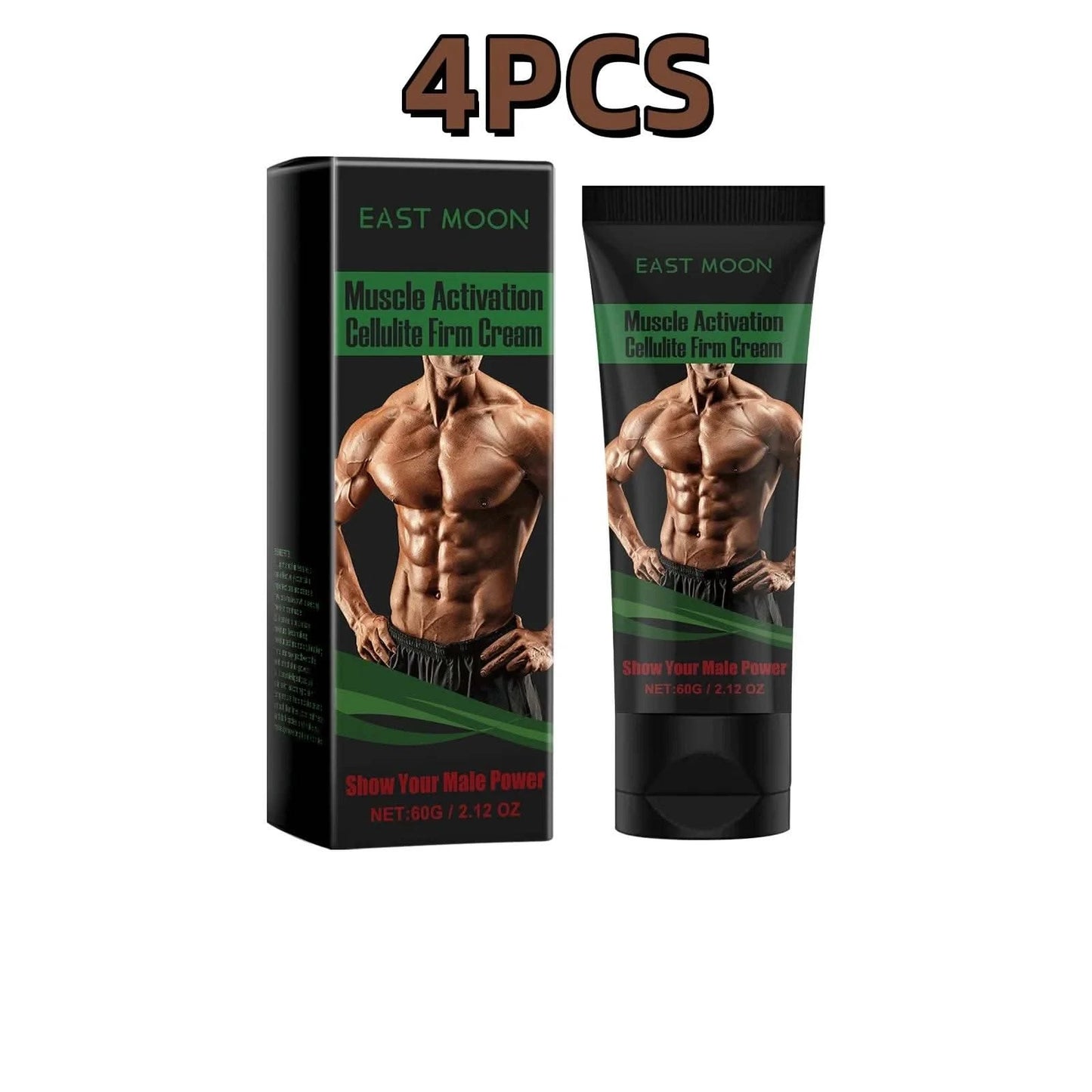 60g Muscle Activation Cream Men'S Sports Deep Moisturize Beauty Weight Loss Muscle Tightness High Intensity Fitness Shape Cream - M & M Global