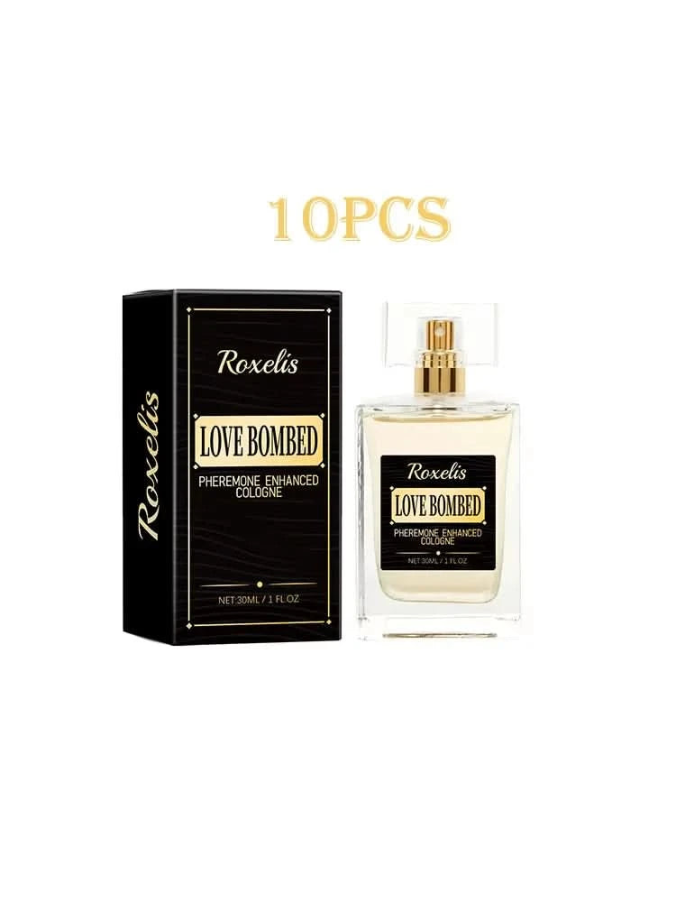 Roxelis 30ml Man Pheromone Cologne Perfume Dating Attract Flirting Long Lasting Scent Gentlemen Charm Body Fresh Perfume Spray - M & M Global