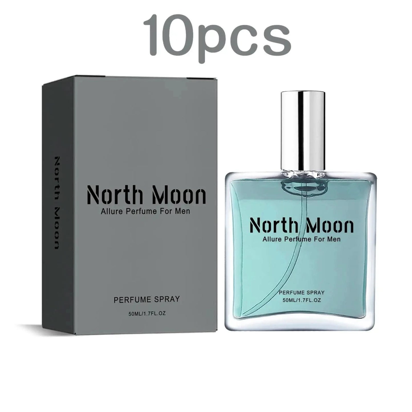 North Moon 50ml Men Glamour Perfume Long Lasting Fragrance Pheromone Dating Attract Flirting Encourage Sexy Charming Perfume - M & M Global