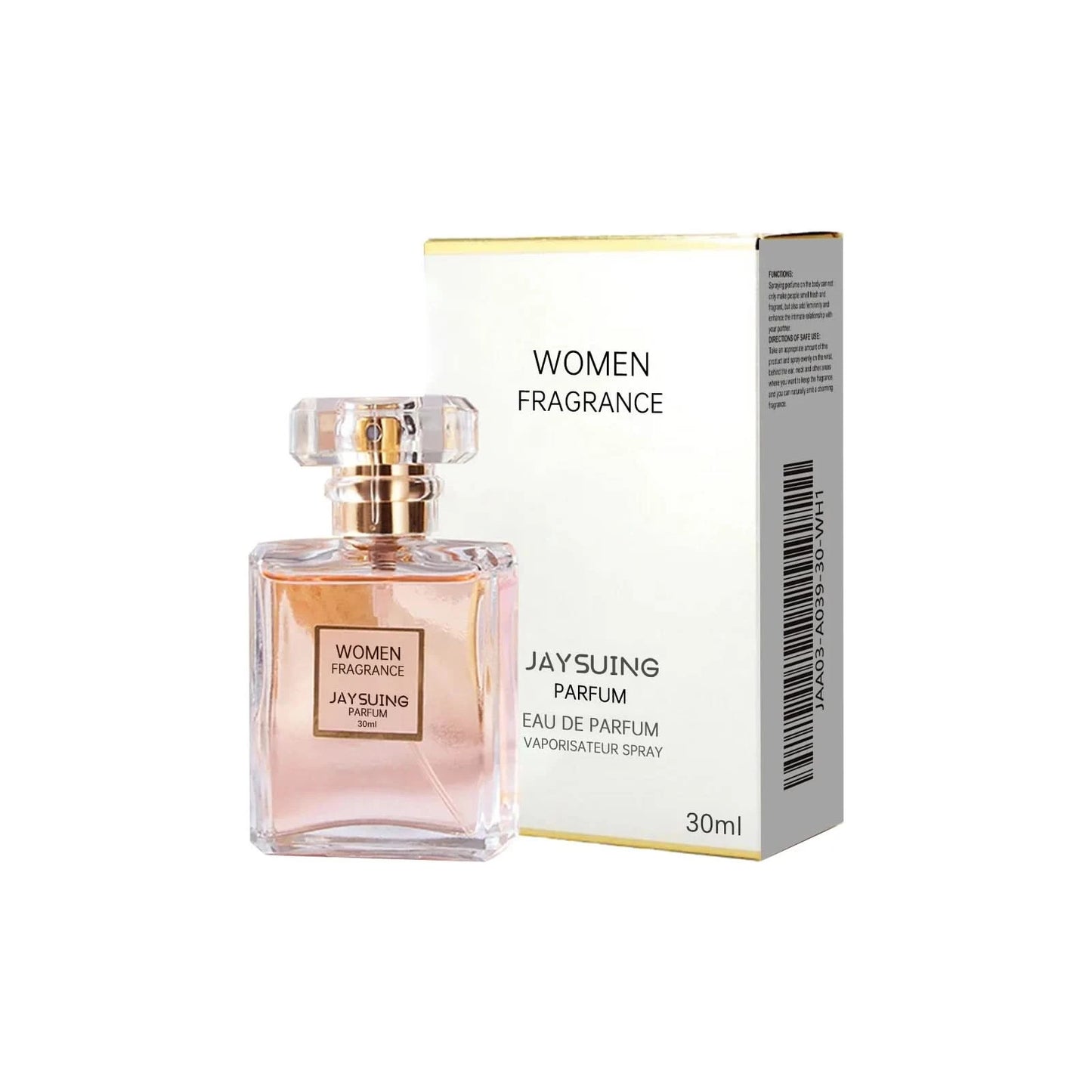 Jaysuing Girl Floral Scent Perfume Long Lasting Jasmine Fragrance Elegant Dating Sweet Charming Confident Eau De Parfum Spray - M & M Global