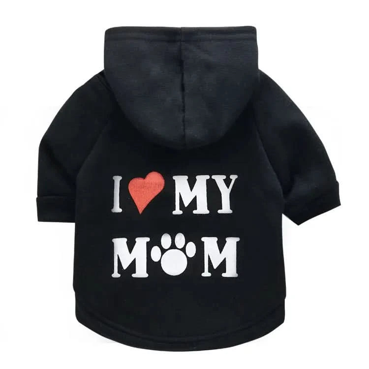 Security Dog Clothes Classic Pet Dog Hoodies Clothes For Small Dog Autumn Coat Jacket for Yorkie Chihuahua Puppy Clothing - M & M Global