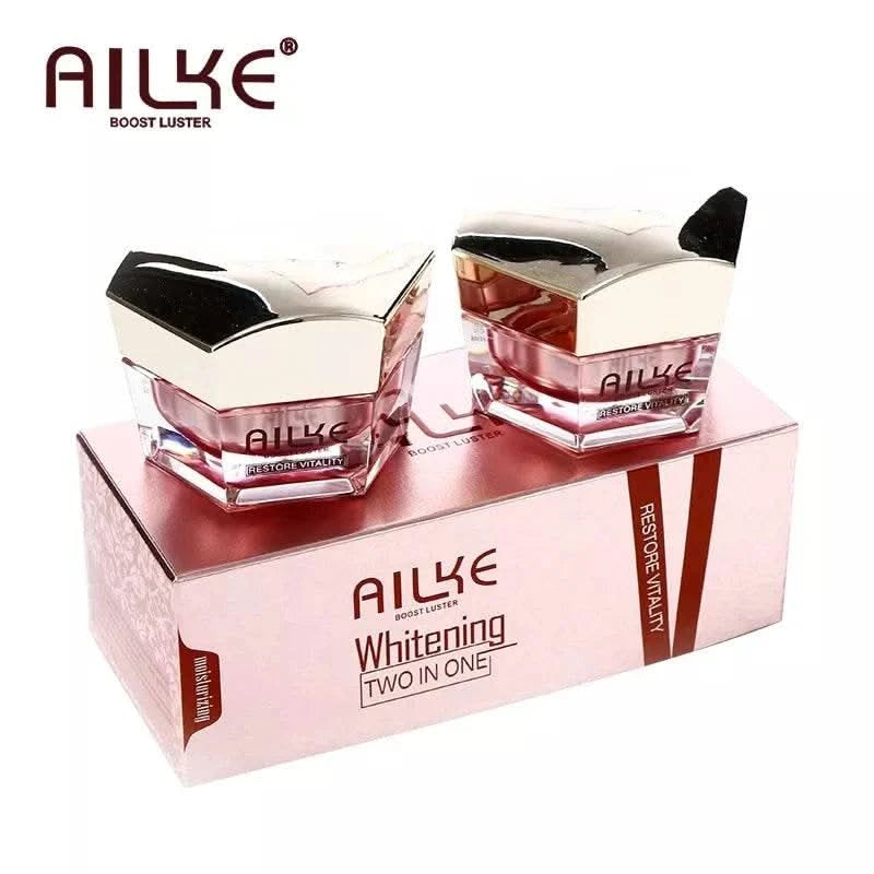 AILKE Lightening Face Cream, Antioxidant, Color Correction, Firming, With Sodium Hyaluronate, Clean Skin Facial Cream - M & M Global