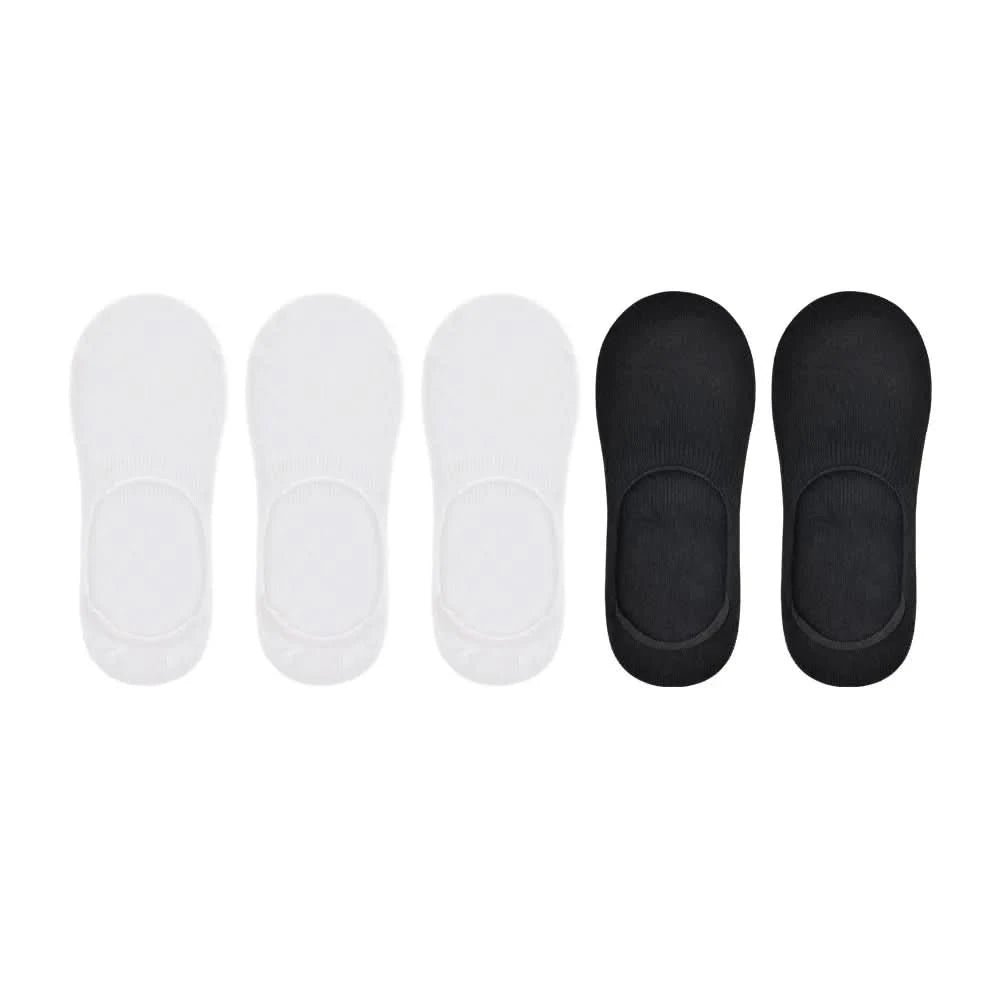 5pairs/lot children's invisible shallow mouth no trace short girls boat socks Slip Silicone white black baby boys sock for kids - M & M Global