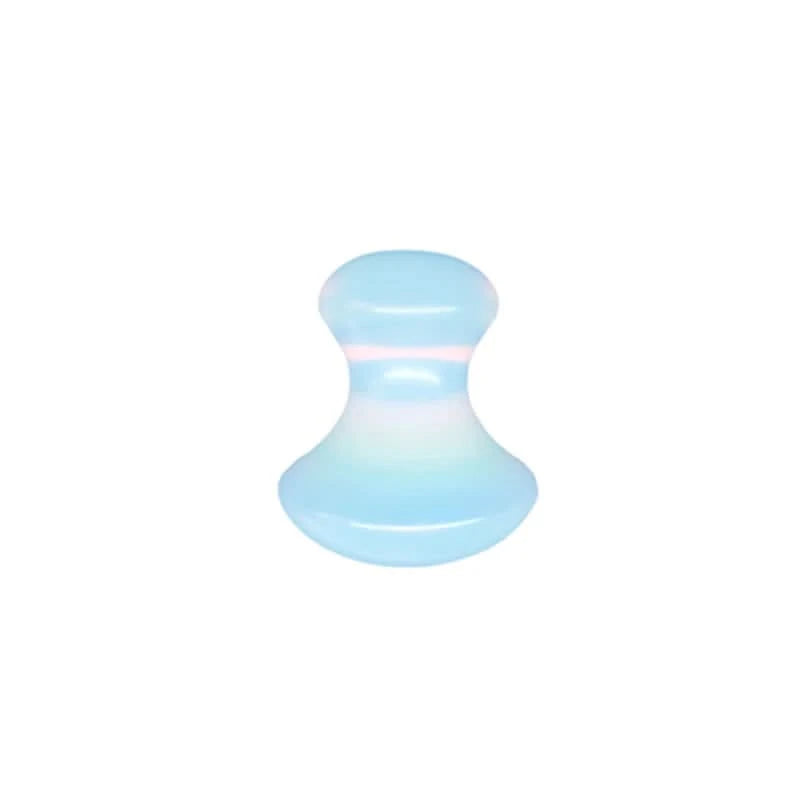 Opal Jade Massage Roller Gouache Scraper Set Natural Gouache Stone Face Lifting Tool Massager For Facial Gua Sha Anti Wrinkle - M & M Global