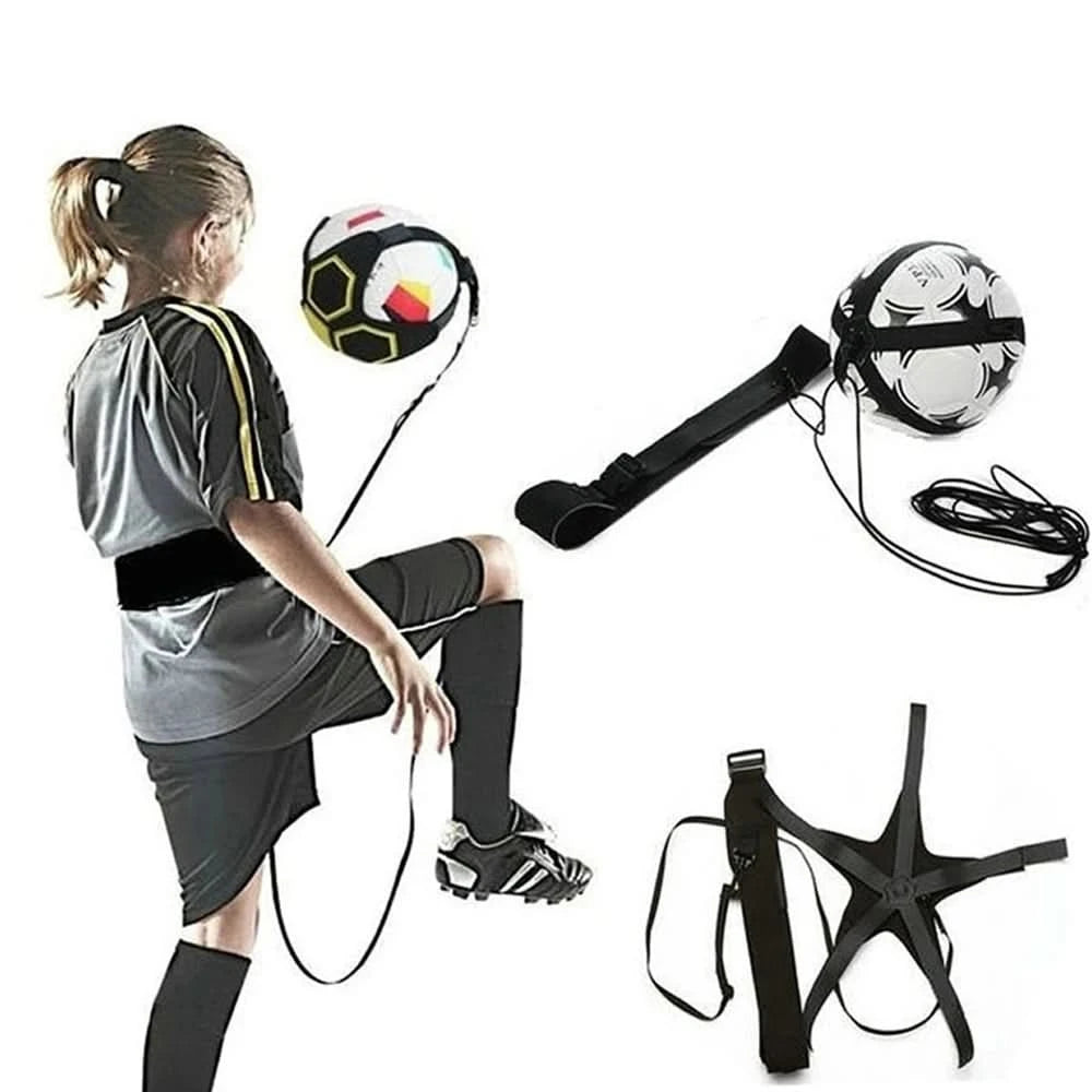 Football Training Belt Device Solo Auxiliary Training Ball Band Soccer Ball Kick Fitness Equipment for Primary Secondary Student - M & M Global