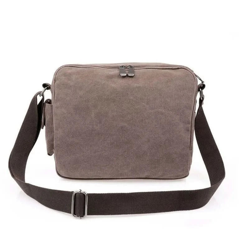 High Quality Multifunction Canvas Bag travel bag men messenger bag brand men's crossbody bag luxury vintage style briefcase w304 - M & M Global