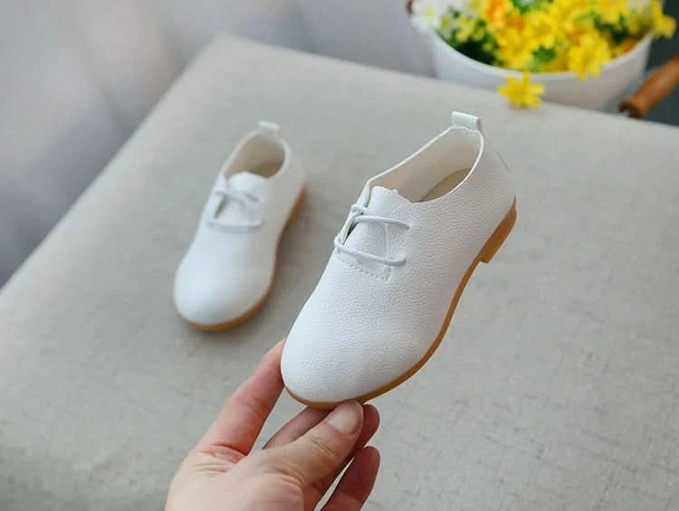 JGSHOWKITO Kids Shoes Boys Shoes Children's Casual Sneakers Girls Flats Candy Color Soft Lace-up Classical Comfortable Hot New - M & M Global