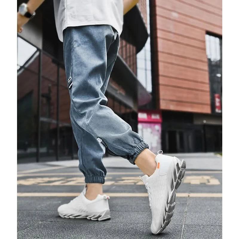 Fashion Men's Sneakers White Platform Basketball Shoes For Men High Quality White Sport Walking Sneakers Men's Trainer Women New - M & M Global