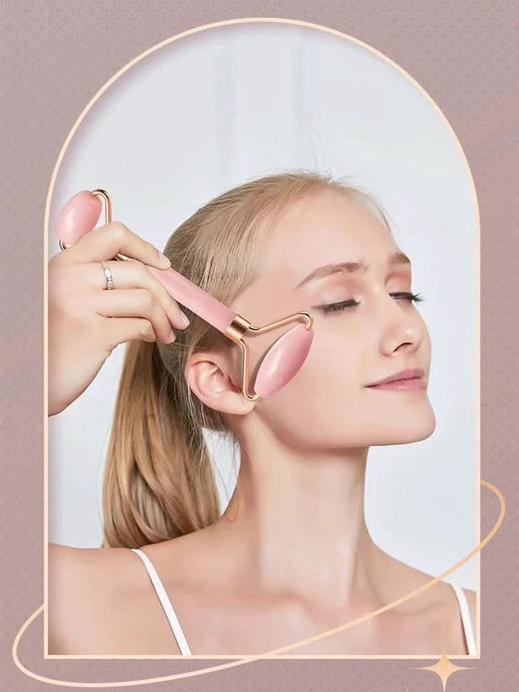 1/2Pcs Roller for Face Neck Eye Resin Facial Massage Instrumenr Health Care Scraping Board Musclee Beauty Skincare Tools - M & M Global