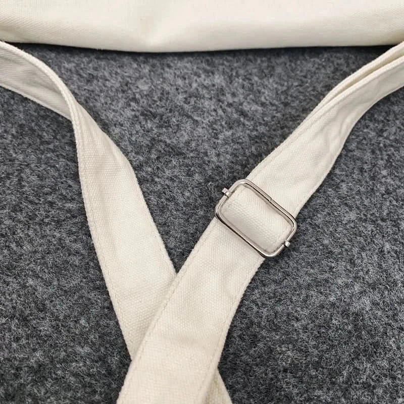 High Quality Canvas Handbag Shoulder Bags Large Capacity Crossbody Bags For Women Simple Casual Messenger Bag Student School Bag - M & M Global