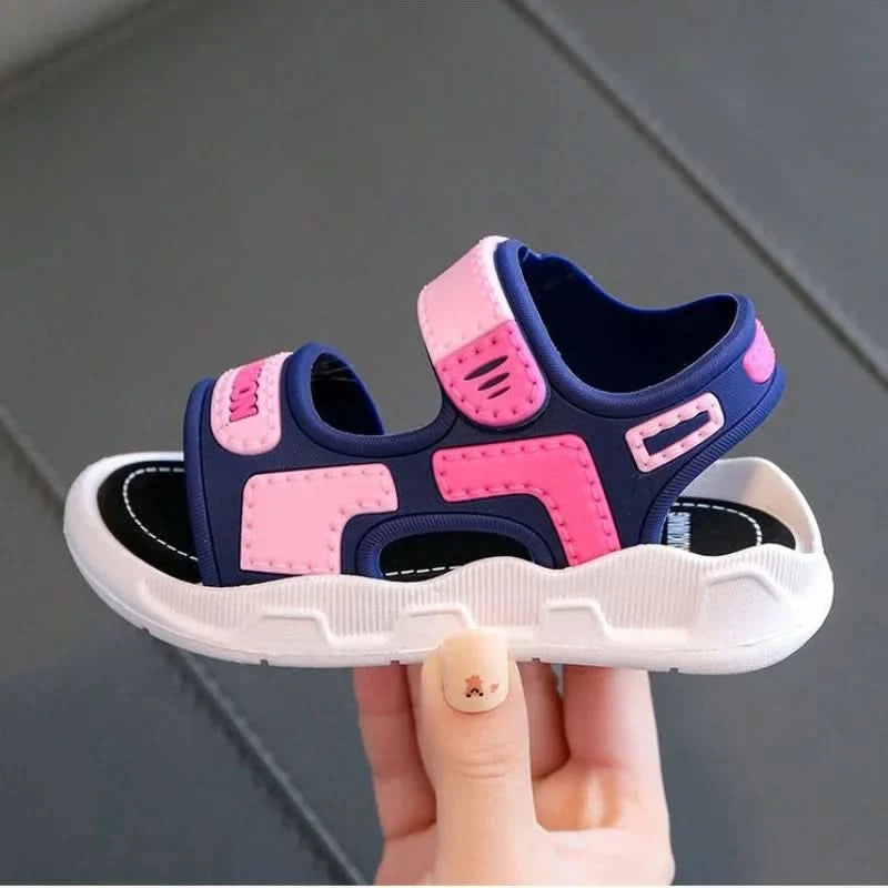 Fashion Kids Sandals Baby Shoes Boy Soft Sole Non-slip Boys Girls Sandals Toddler Children's Shoes Summer Beach 2-10 Years - M & M Global