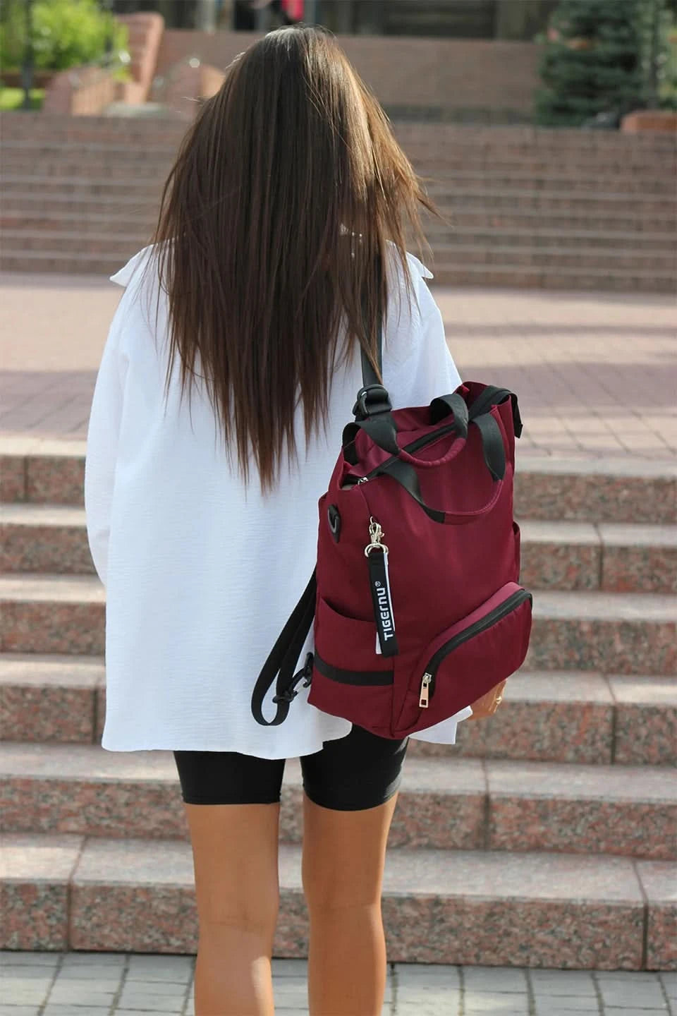 Tigernu Fashion 3 In1 Women Backpack Bag Leisure Tote Bag Shoulder Bag Light Weight College High School Bag Girls Handbag Female - M & M Global