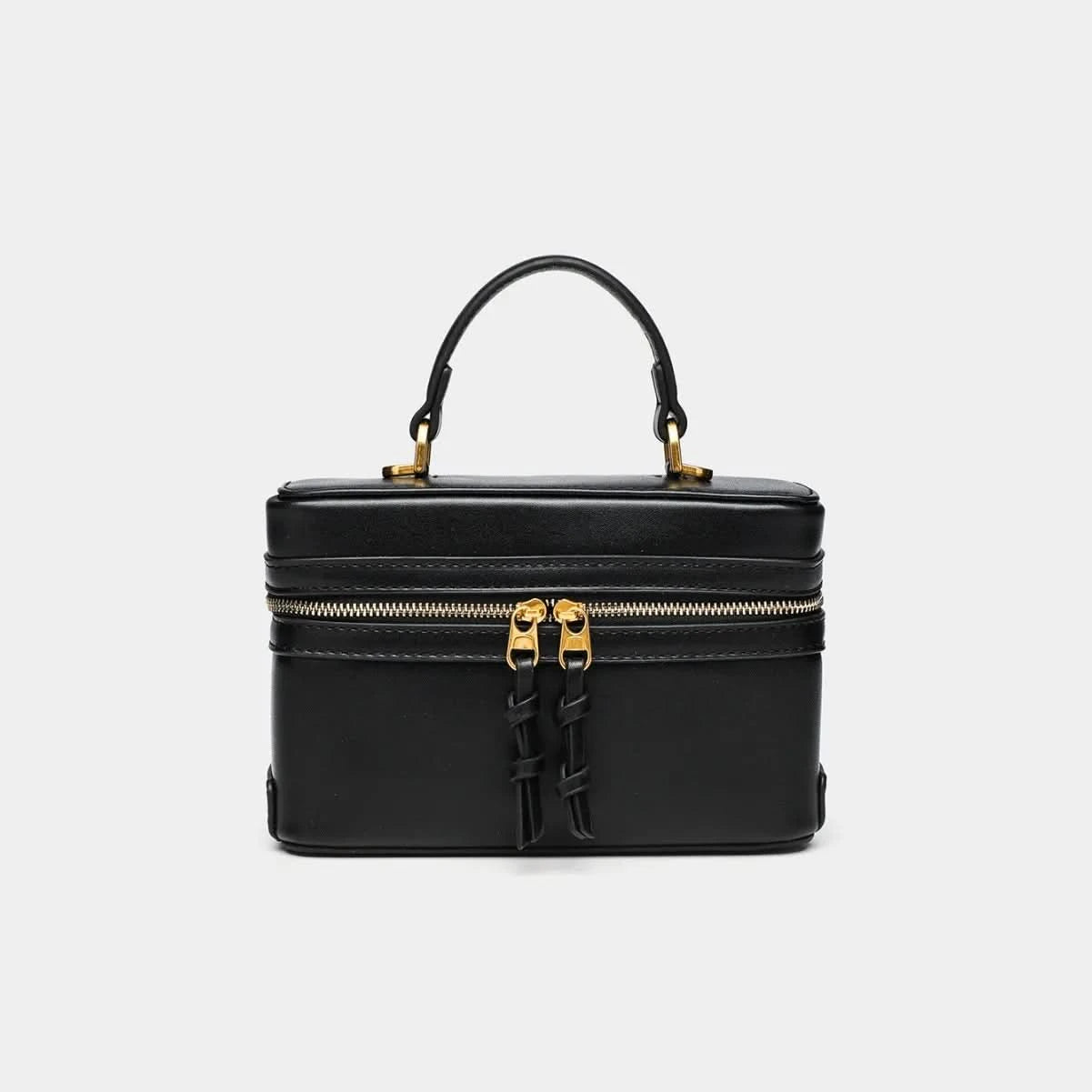 Women's bag 2024 autumn and winter new small square bag with hard single shoulder cross-body portable fashion box bag women - M & M Global