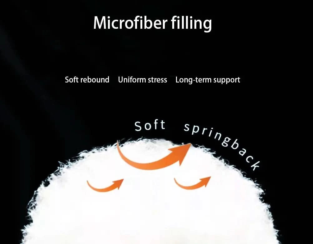 Massage Neck Pillow Soft Adjustable Ergonomic Knitted Orthopedic Contour Support Pillow