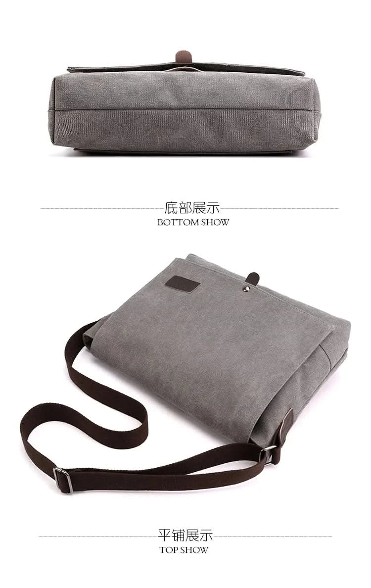 Men's multi-functional shoulder bag, leisure large capacity business travel bag, fashionable storage sling bag - M & M Global