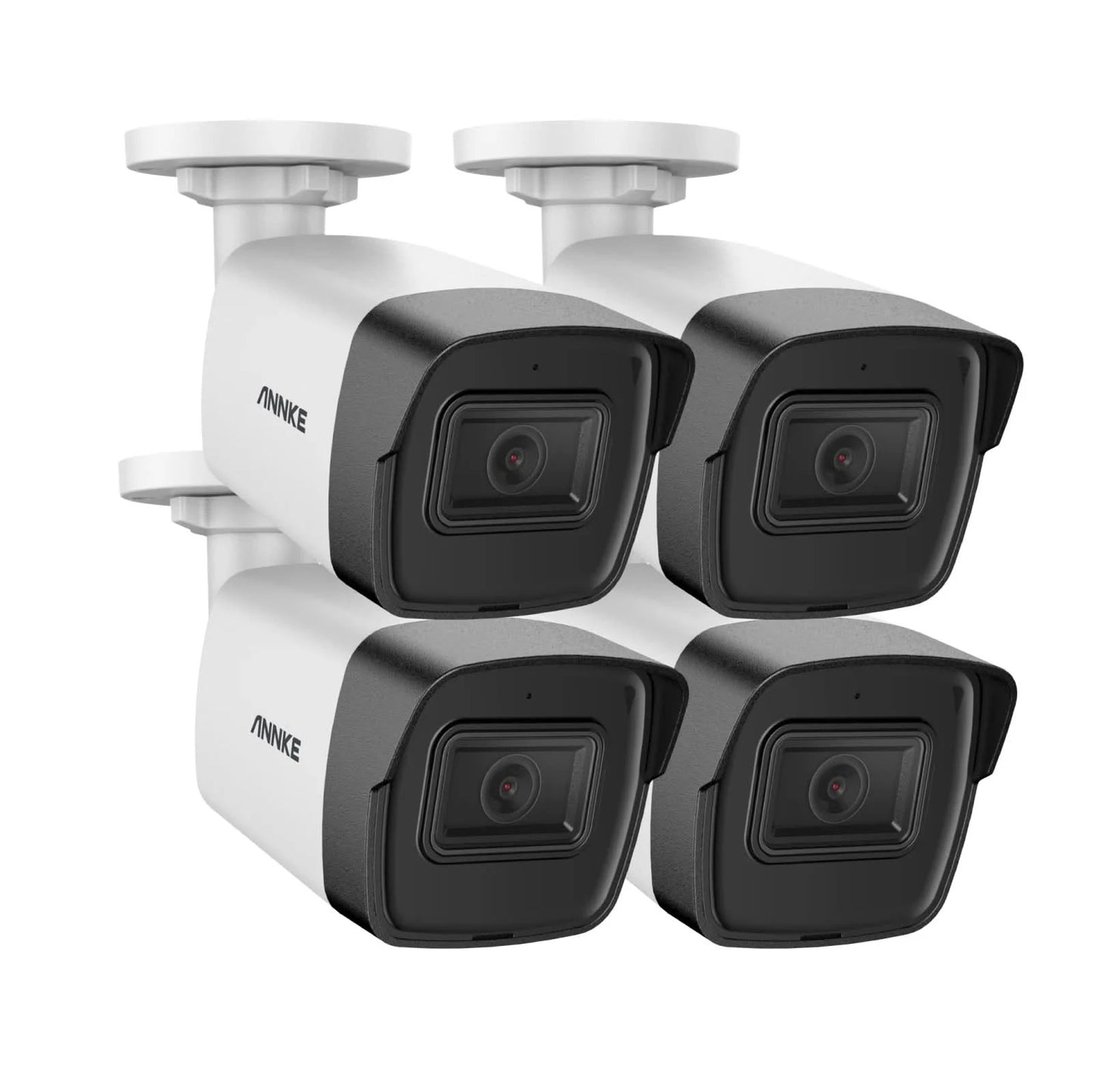 ANNKE C500 Ultra HD 5MP POE Camera IP67 Weatherproof Security Network White Dome 2.8mm EXIR Night Vision Email Alert PoE Camera