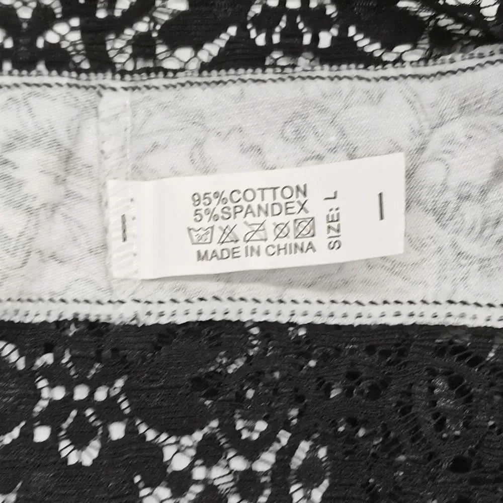 Sexy Lace Women Panties Cotton Underwear Girls Bow Briefs New Ladies Bikini 6 Pcs/set - M & M Global