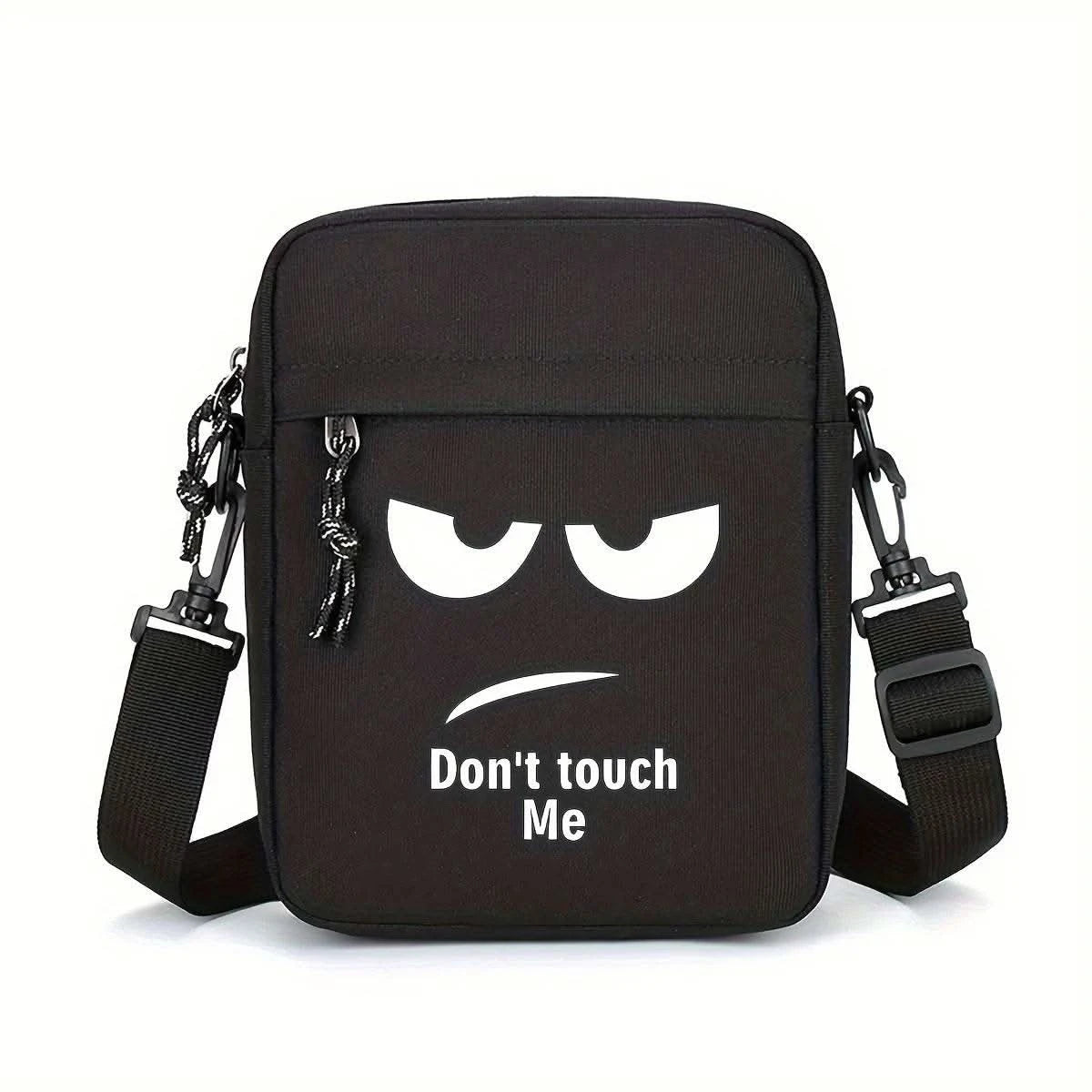 Casual Crossbody Bag Men's Shoulder Bag Commuter Advanced Sense New Large Capacity Travel Outdoor Oxford Cloth Bag - M & M Global