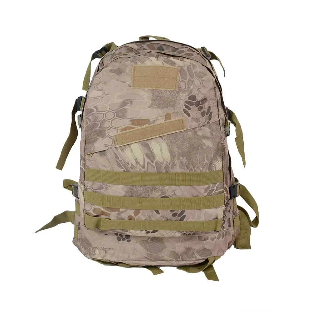 45L 3D Tactical Outdoor Camo bag Shoulder Attack Mountain riding charge bag Python Print PUBG Eating Chicken backpack - M & M Global