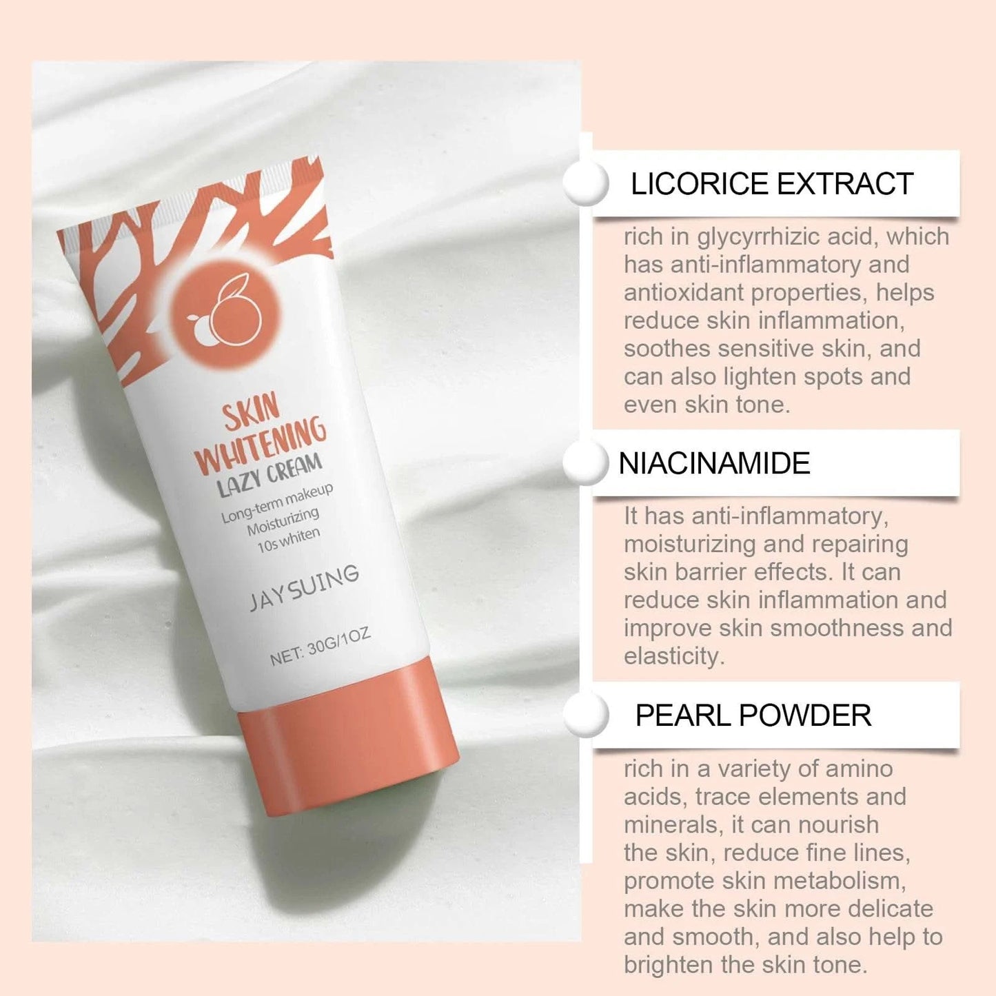 Brightenin face cream Diminish dark spots, reduce pigment dullness, improve skin dryness, brighten skin tone, facial moisturizer - M & M Global