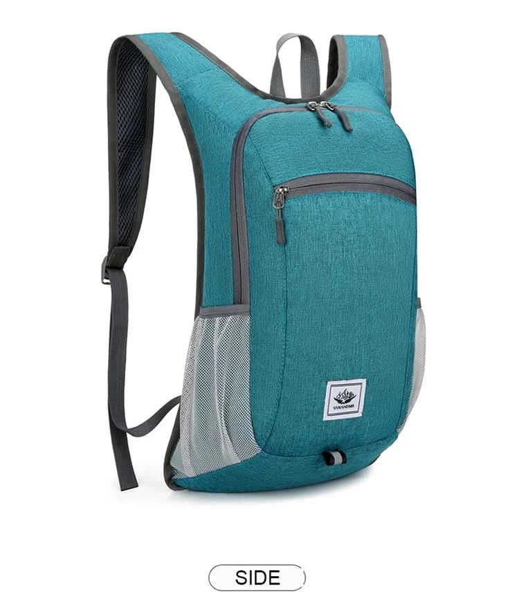 Portable Foldable Backpack,Men Women Ultralight Folding Bag,Outdoor Climbing Cycling Hiking Knapsack Travel Daypack - M & M Global