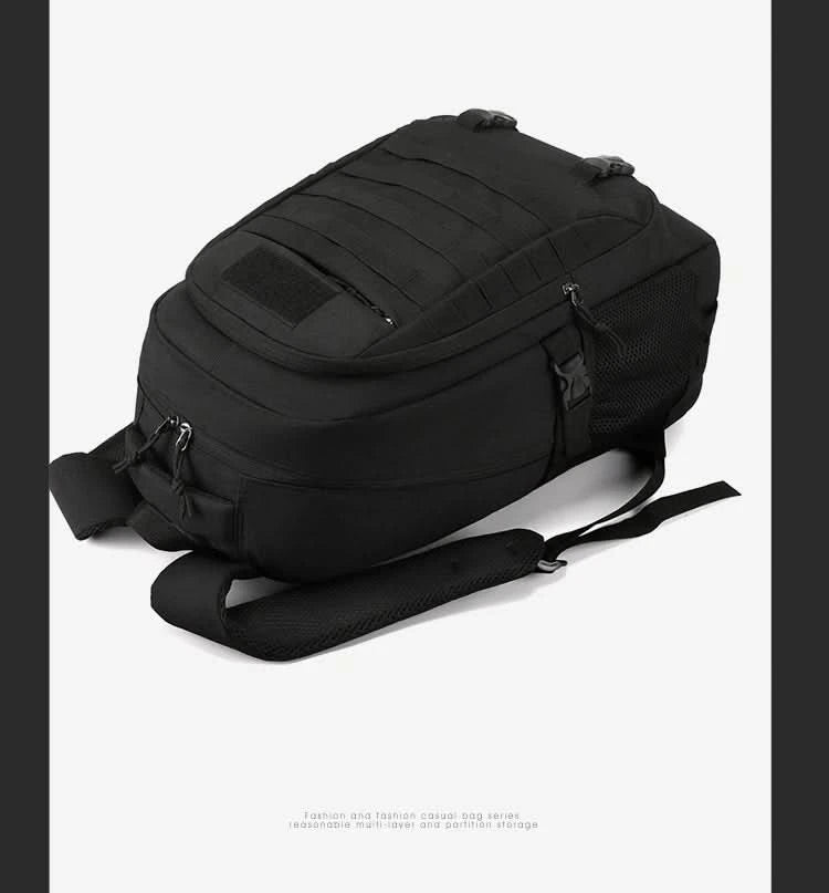 New cross-border outdoor tactical bag, large-capacity backpack, multi-functional leisure travel mountaineering bag, camouflage d - M & M Global