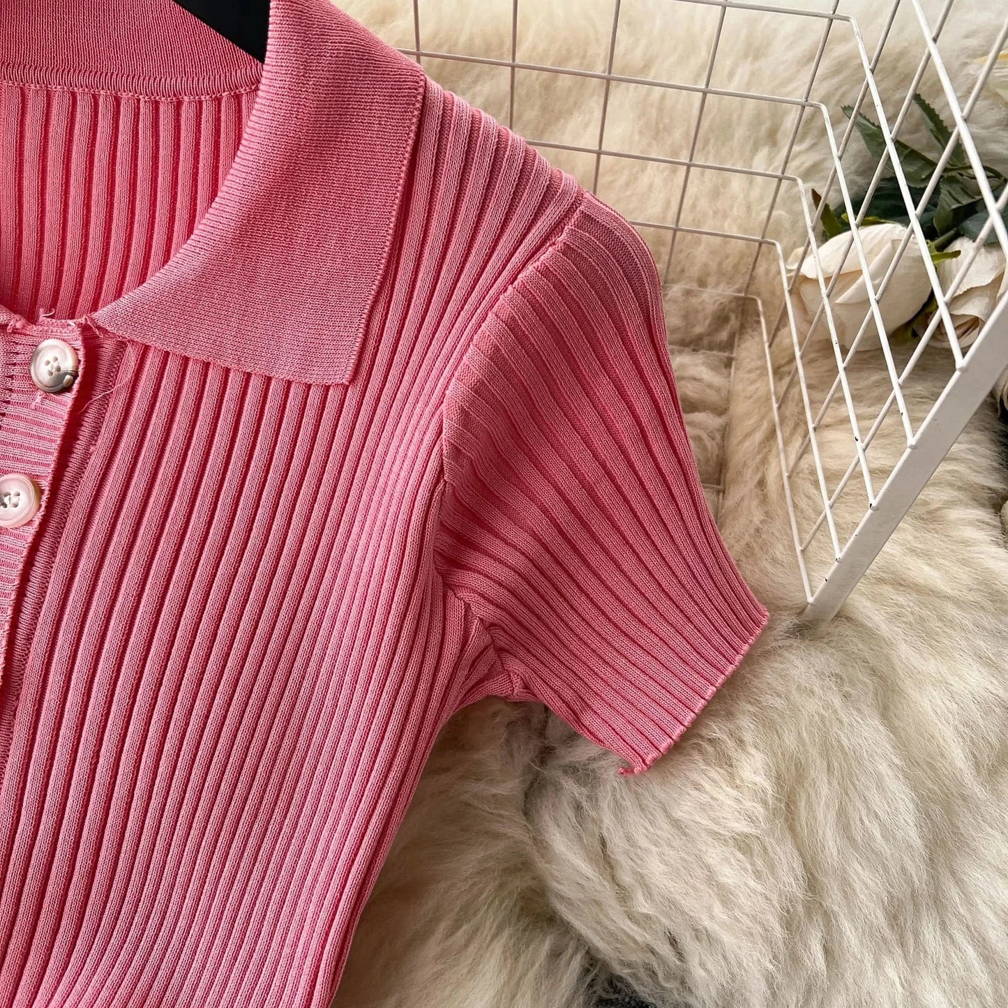 Summer Elastic Women Solid Knit Dress Summer Rose Red Retro Loose Sundress Sets 2024 bodycon Streetwear Sheer Beach Long Dress - M & M Global