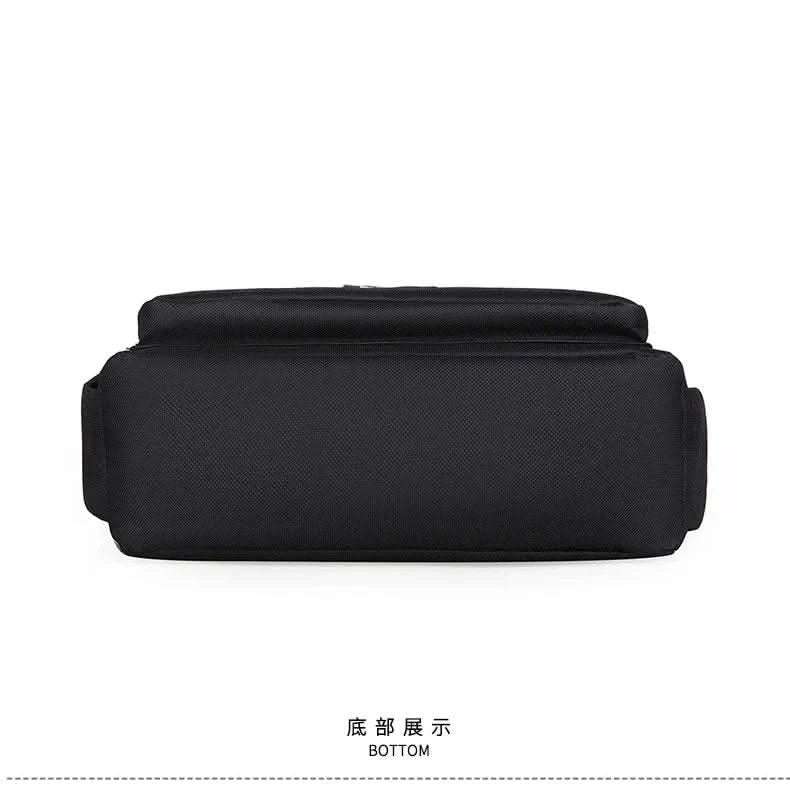 Business Fashion Men's Shoulder Bag Women's Crossbody Bag Large Capacity Multipurpose Travel Bags Tool Bag Oxford Cloth Material - M & M Global