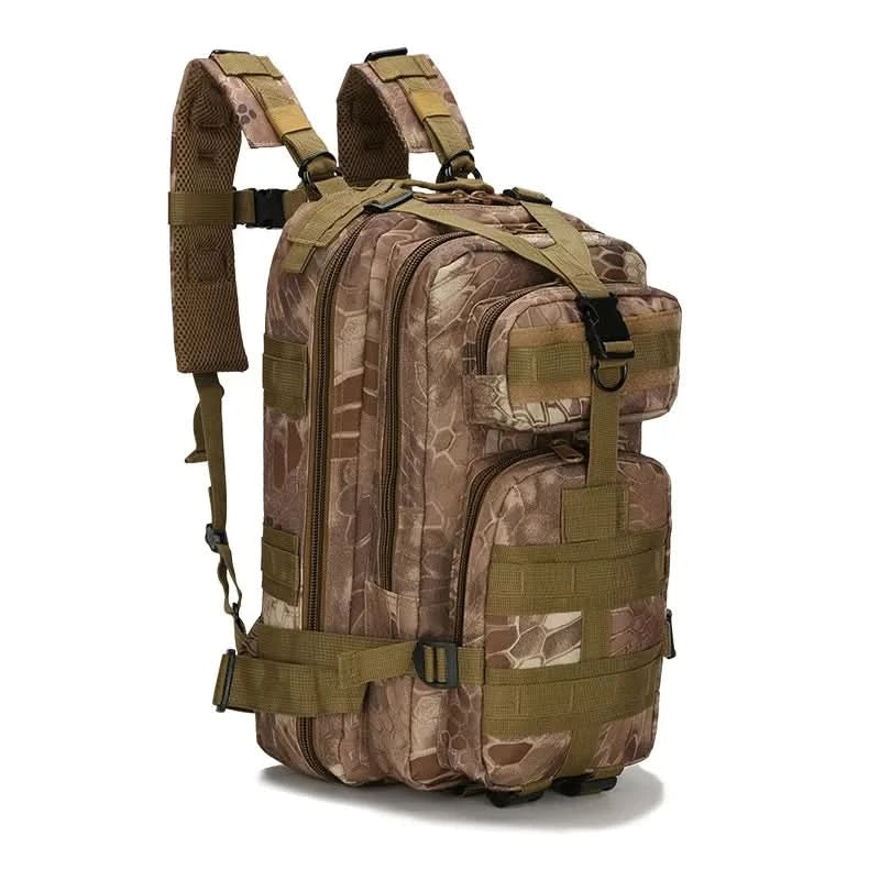 Men's Classic Tactical Backpack Travel Sports Camouflage Bag Outdoor Climbing Hunting Backpack Fishing Hiking Nylon 3P Pack Bag - M & M Global