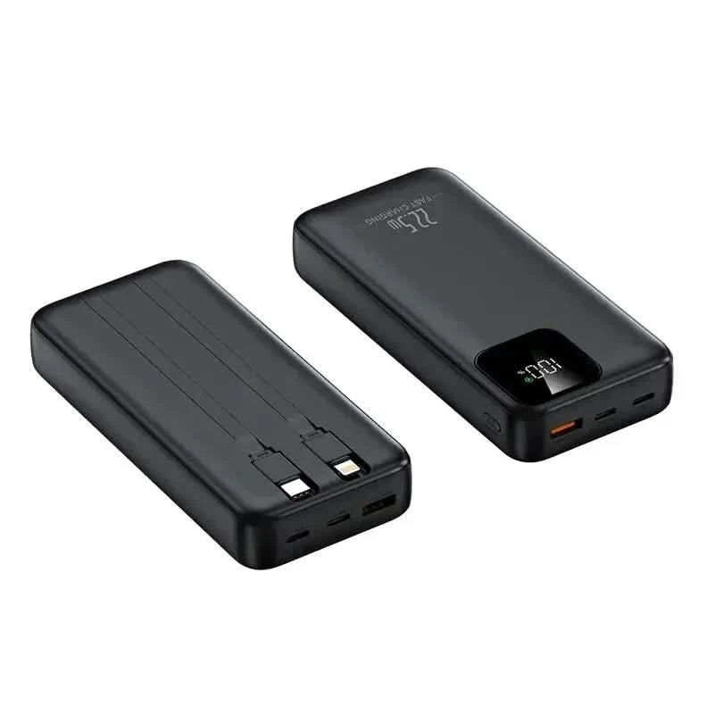 New Power Bank 20000mAh Portable External Battery 22.5W Fast Charging Portable Charger for IPhone Xiaomi Redmi Poco Powerbank - M & M Global