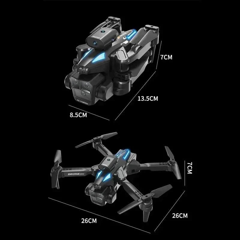 New C10 Smart Obstacle-Avoiding Drone with Dual Cameras, Optical Flow Stabilization, Gesture Photography - Perfect Birthday Gift - M & M Global