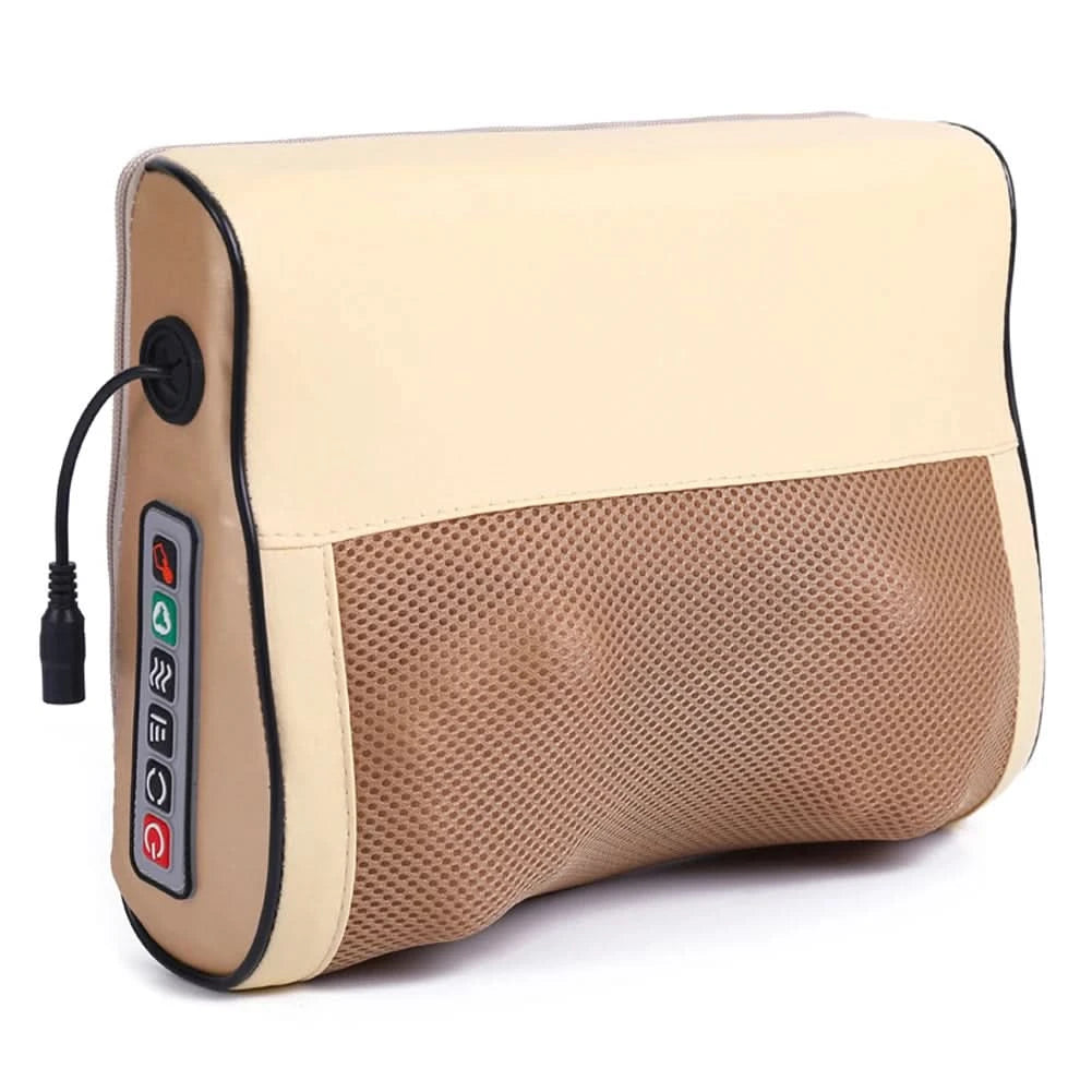 Electric Neck Massager Pillow Multifunctional Neck Relaxation Pillow Device Neck Health Massager Relaxation Pillow Massager - M & M Global