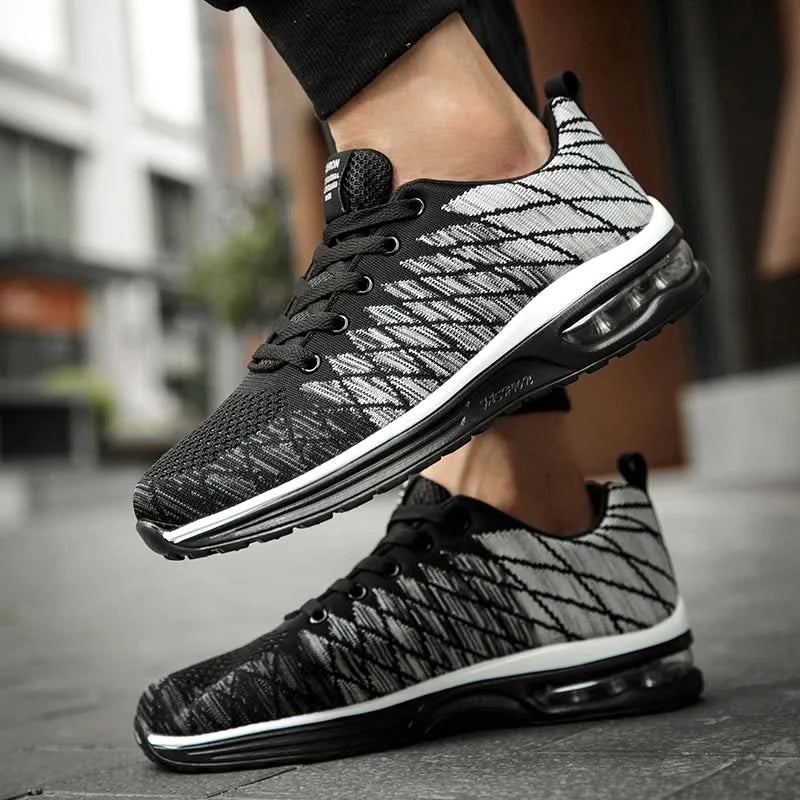 MAEDEF Men‘s Shoes Summer Breathable Classic Fashion Running Sneakers for Man Outdoor Light Comfortable Mesh Shoes Walking Shoe - M & M Global