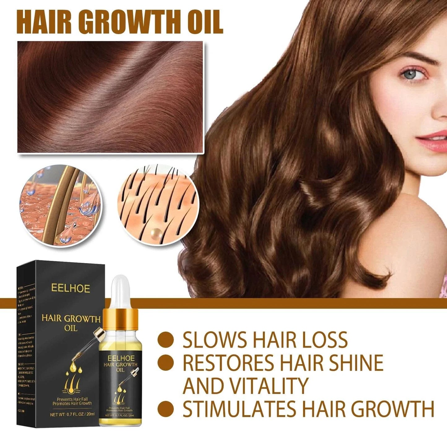 Dense Hair Essence Strong Firm Hair Care Soft & Nourishing Thick Hair Nutrition Liquid Strengthening Hair Anti Loss Hair Serum - M & M Global