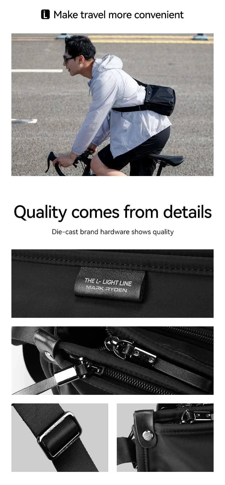 Mark Ryden Travel Messenger Bag designer luxury bag for 7.9inch ipad and game console - M & M Global